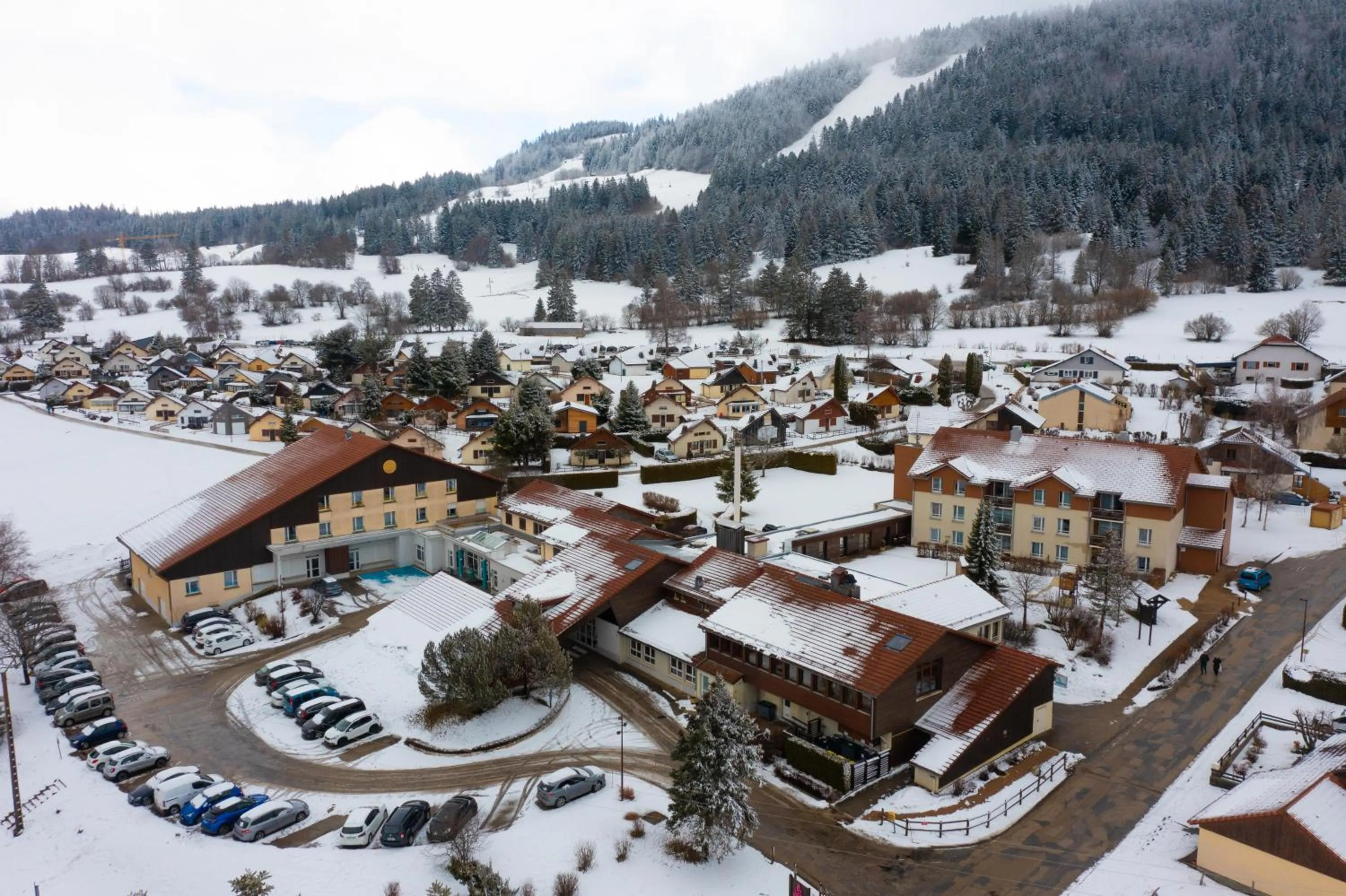 Facade/entrance in Azureva Métabief