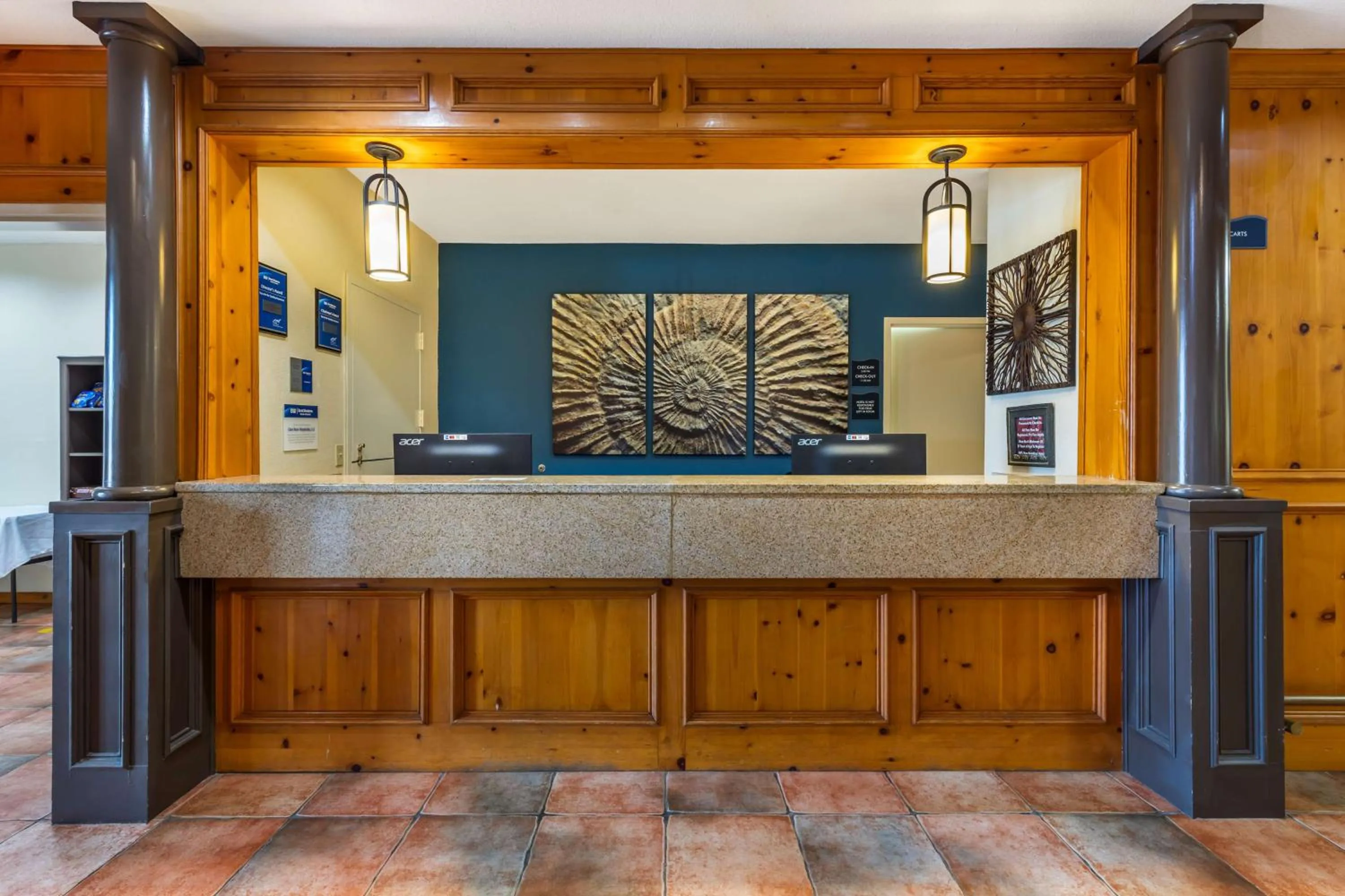 Lobby or reception in Best Western Dinosaur Valley Inn & Suites