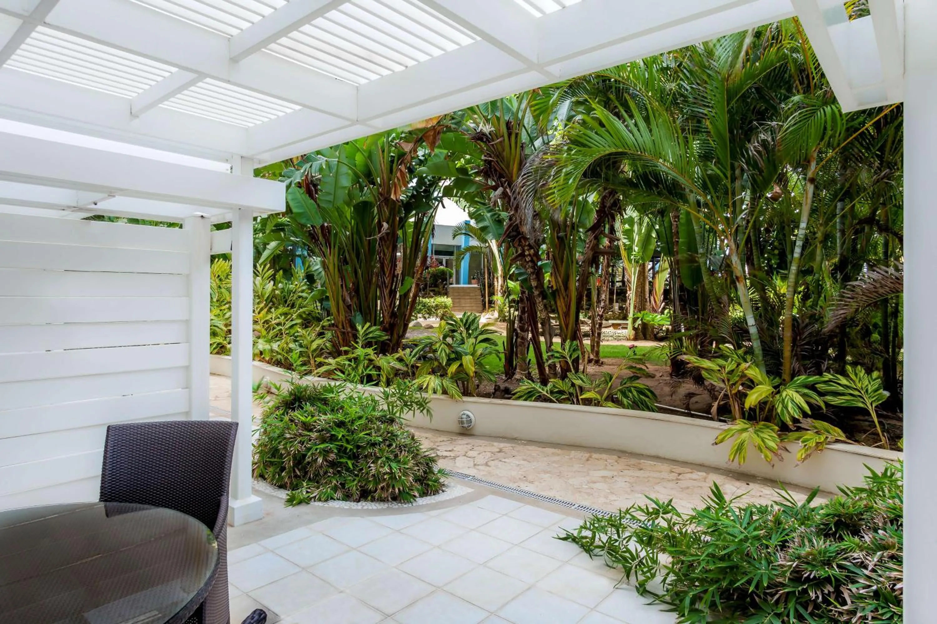 Living room in Caribe Hilton