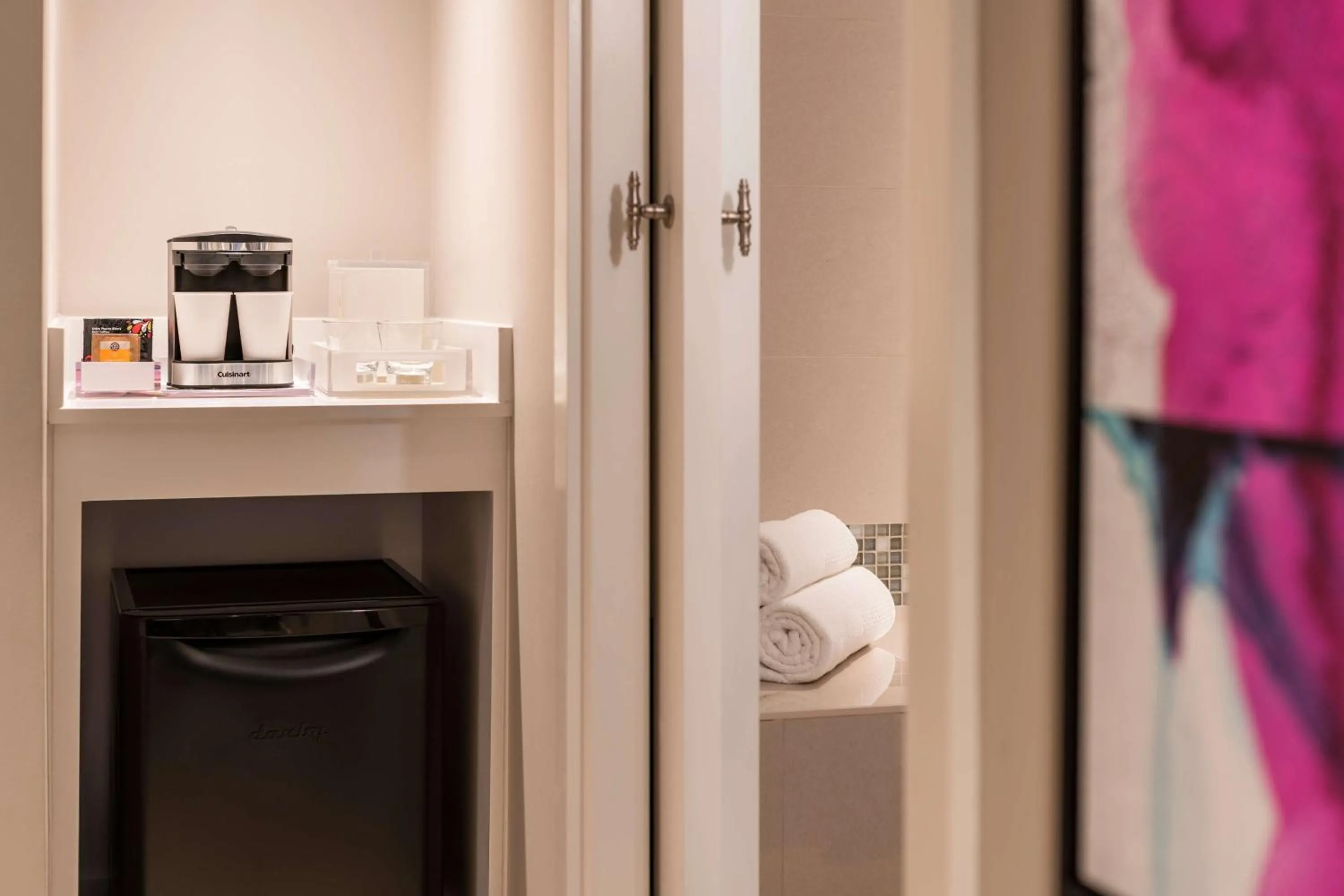 Bathroom in Caribe Hilton