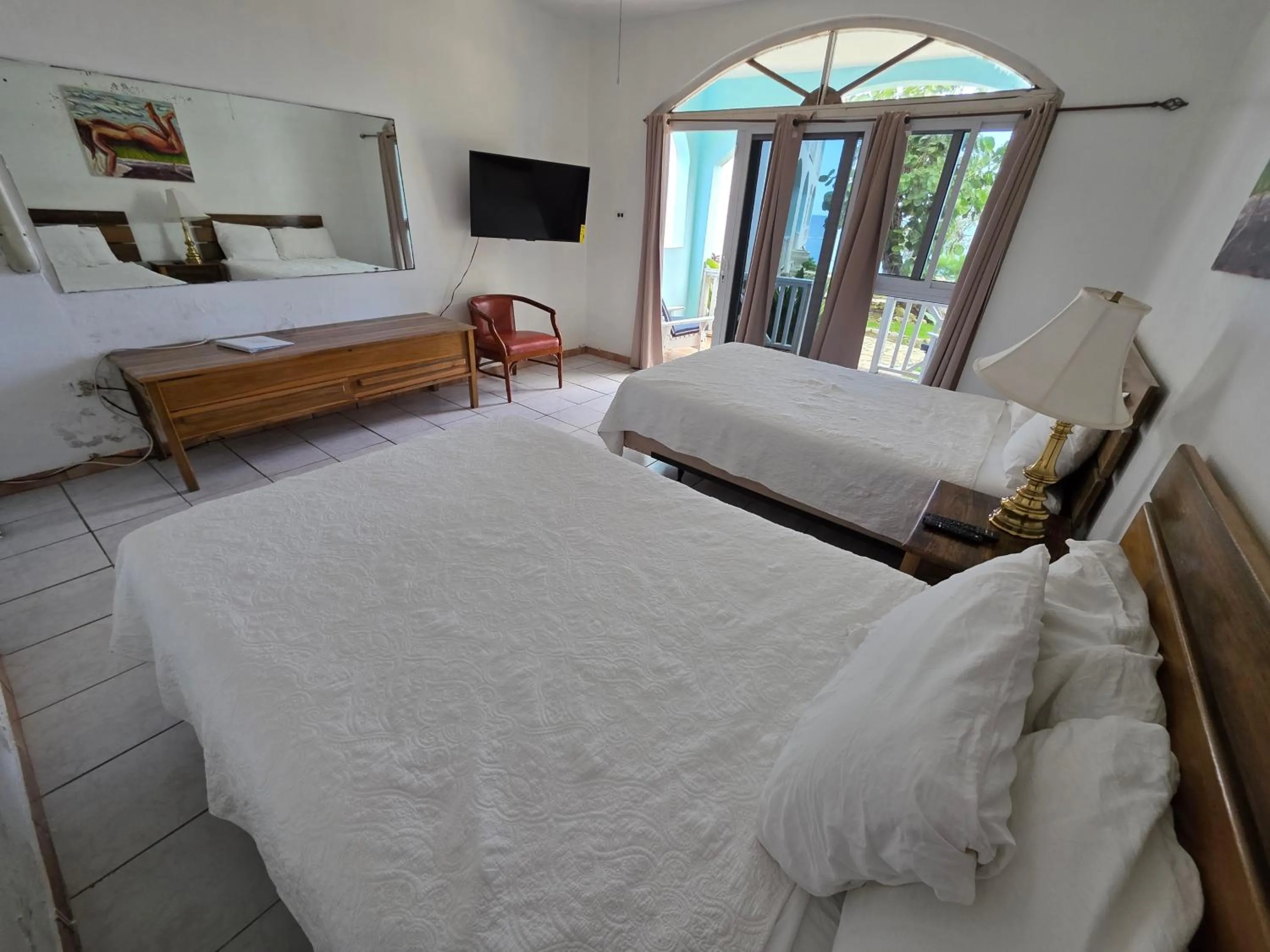 Bed in Home Sweet Home Resort