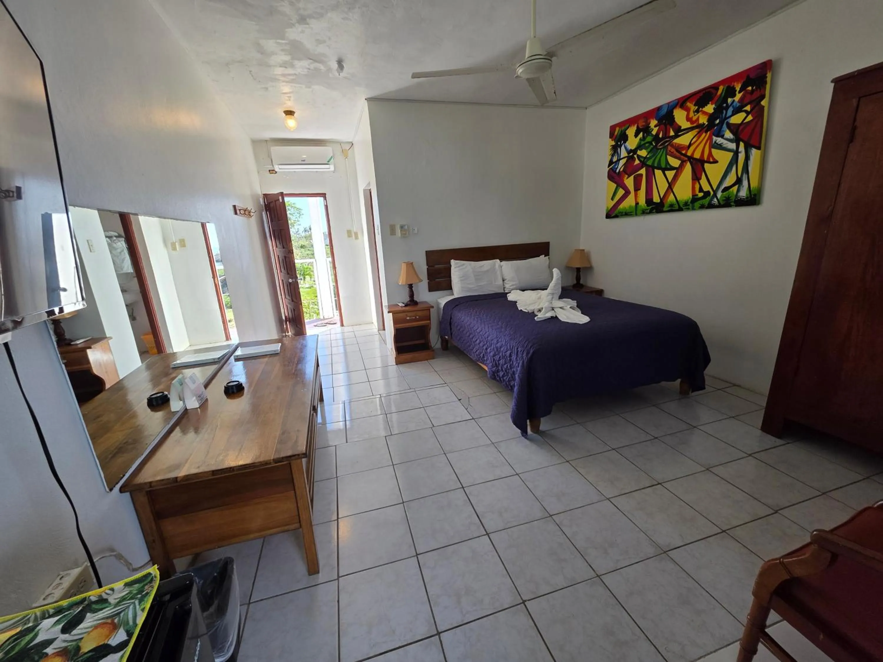 Bed in Home Sweet Home Resort