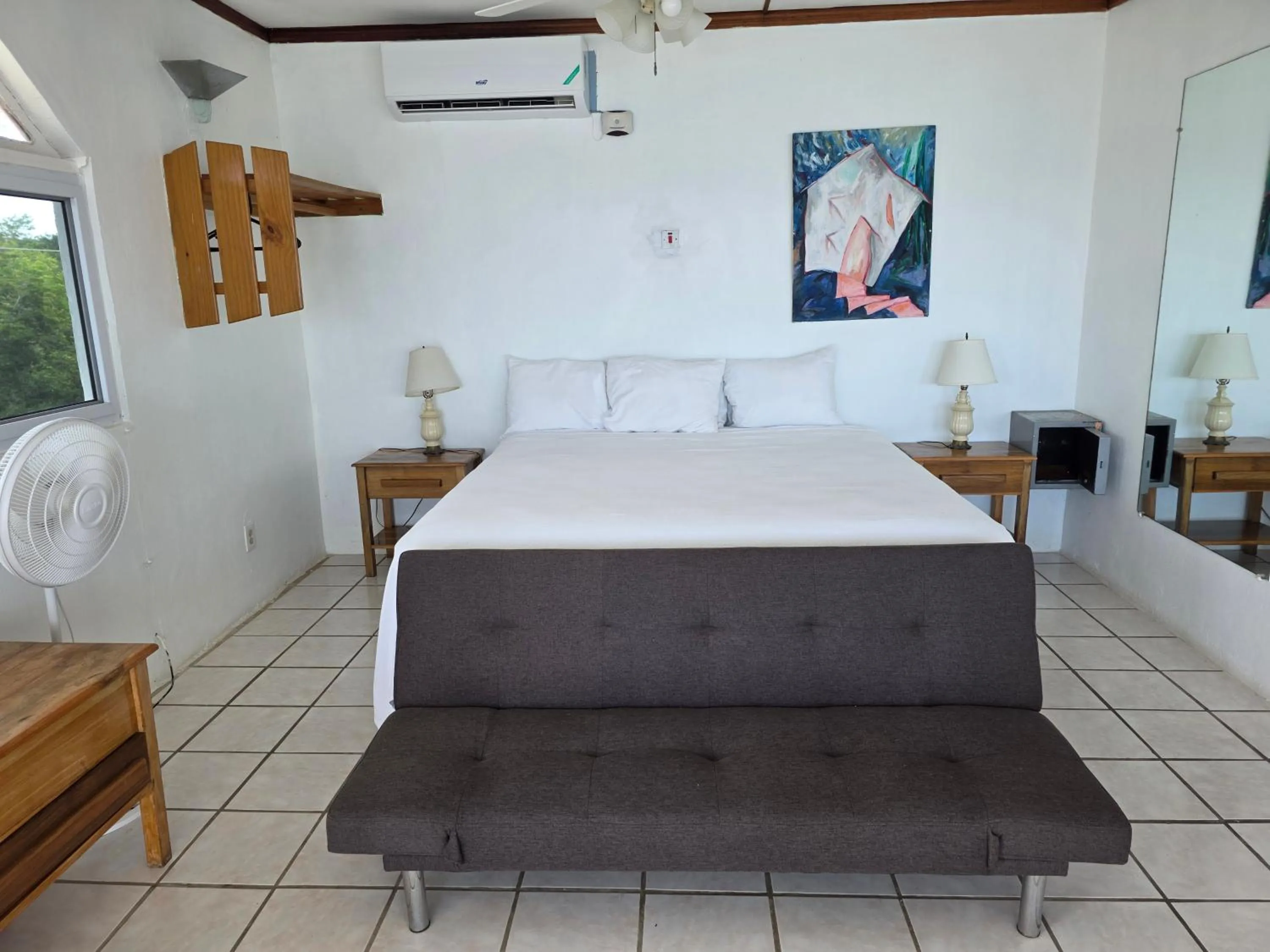 Bed in Home Sweet Home Resort