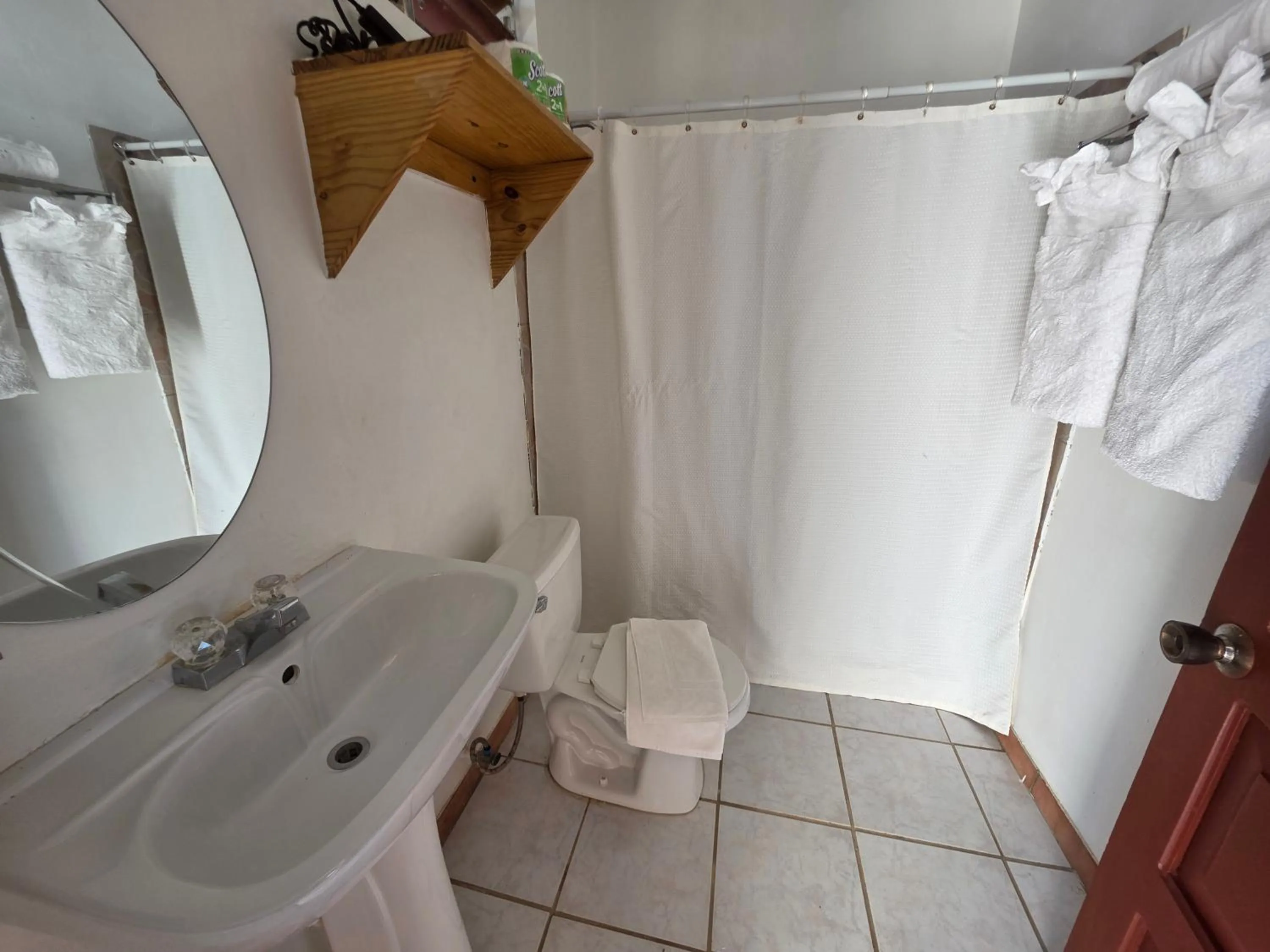 Shower in Home Sweet Home Resort