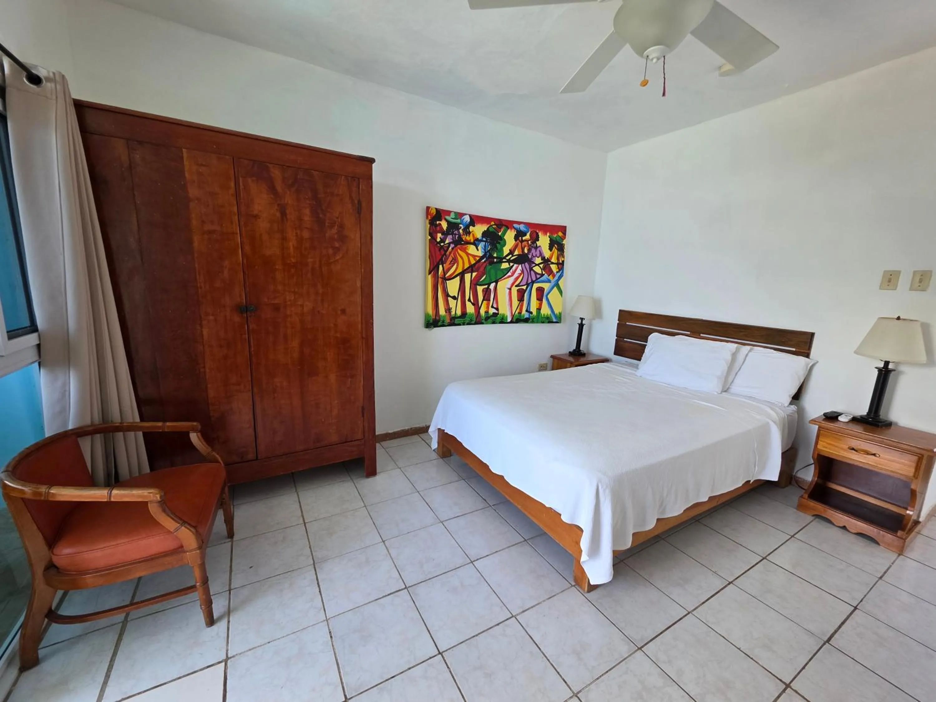 Bed in Home Sweet Home Resort