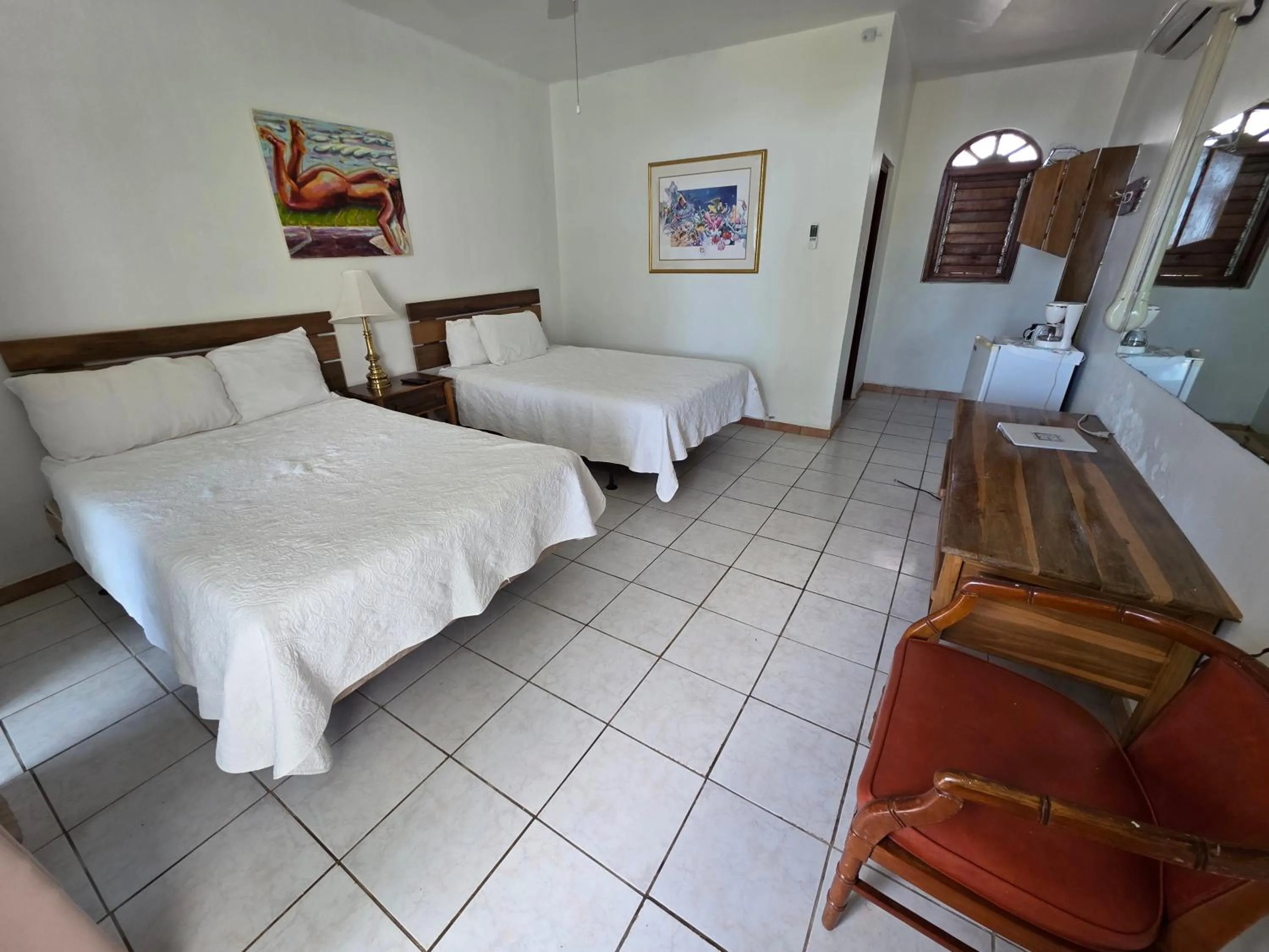 Bed in Home Sweet Home Resort