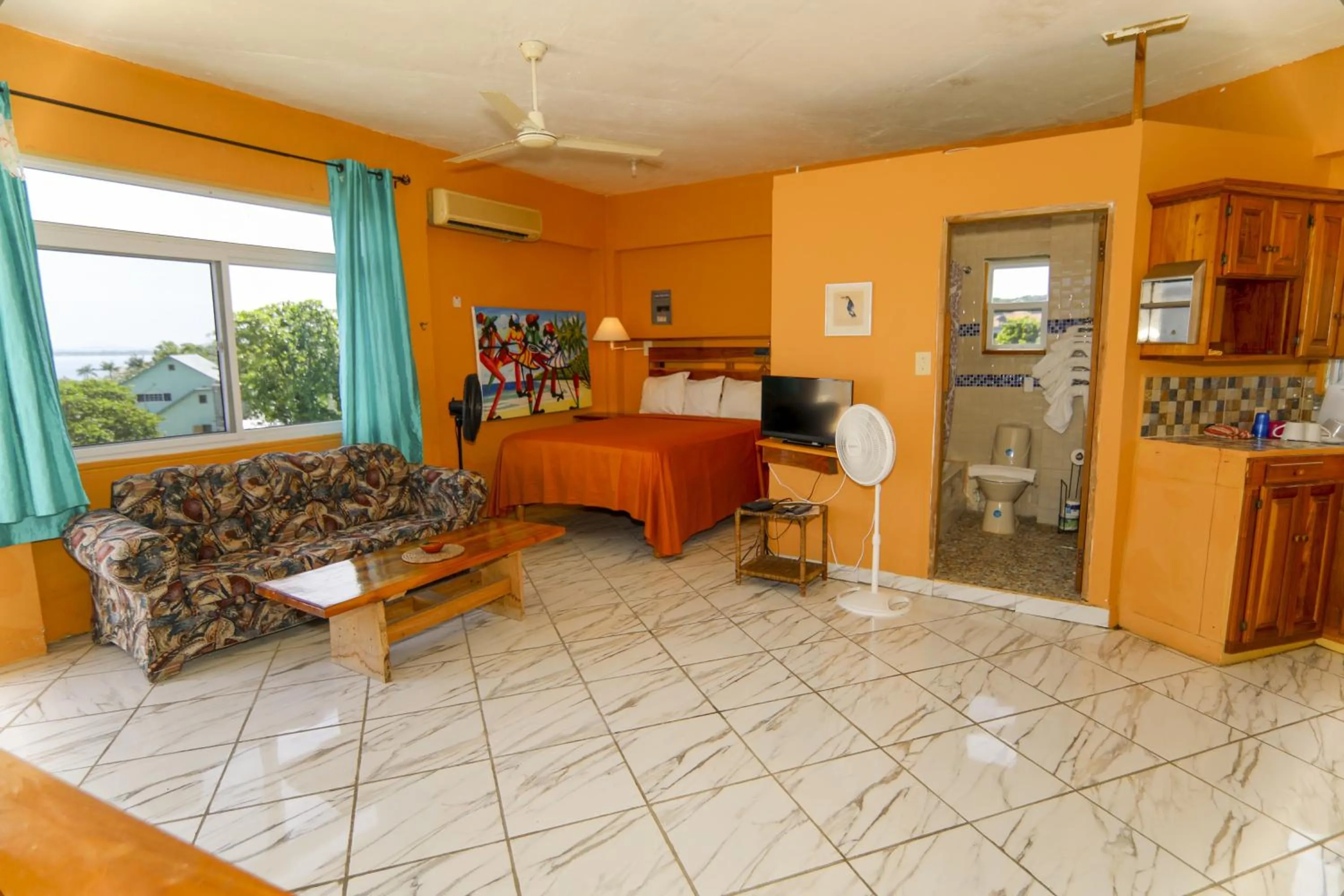 Bed in Home Sweet Home Resort