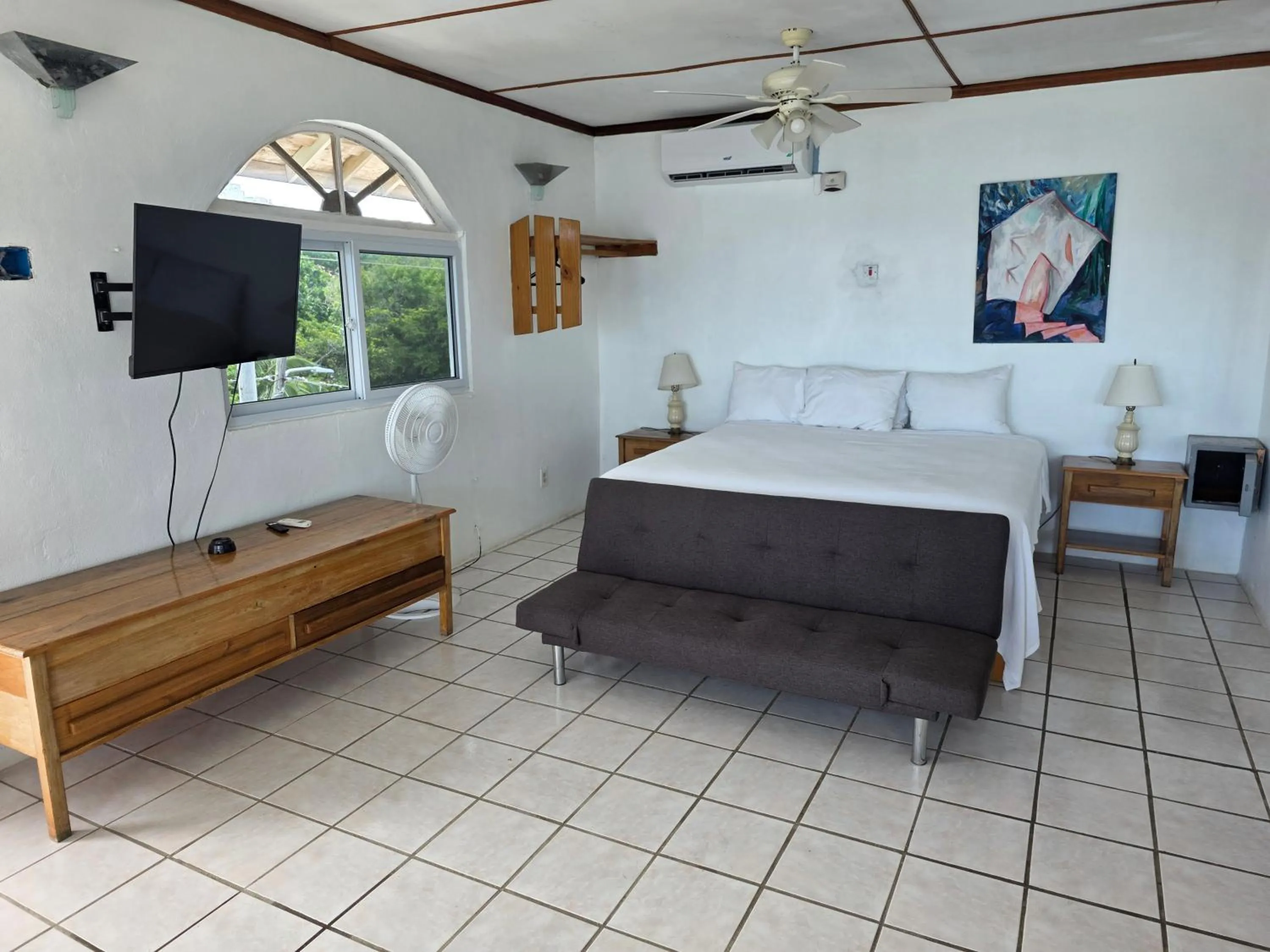 Bed in Home Sweet Home Resort