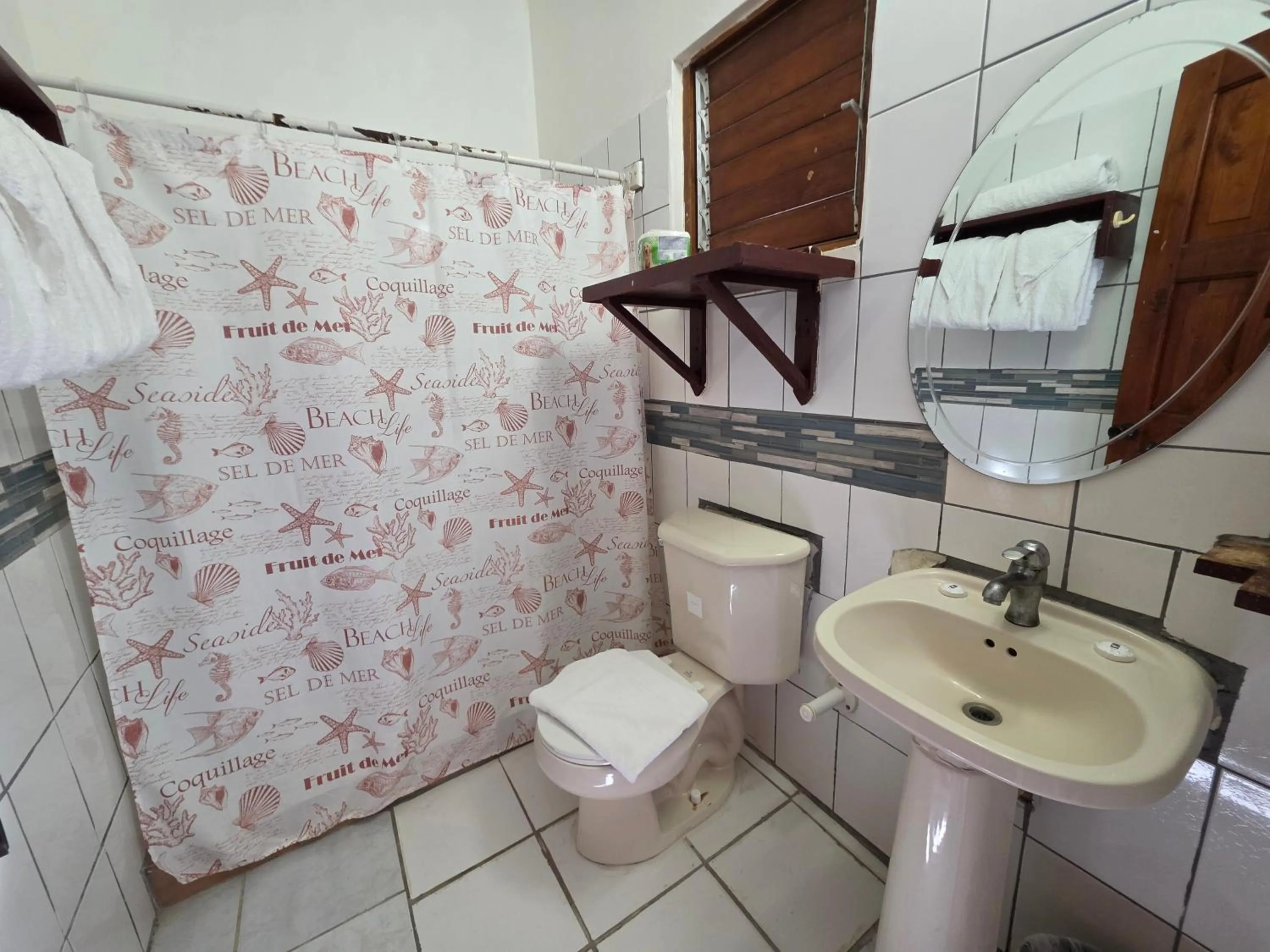 Shower in Home Sweet Home Resort