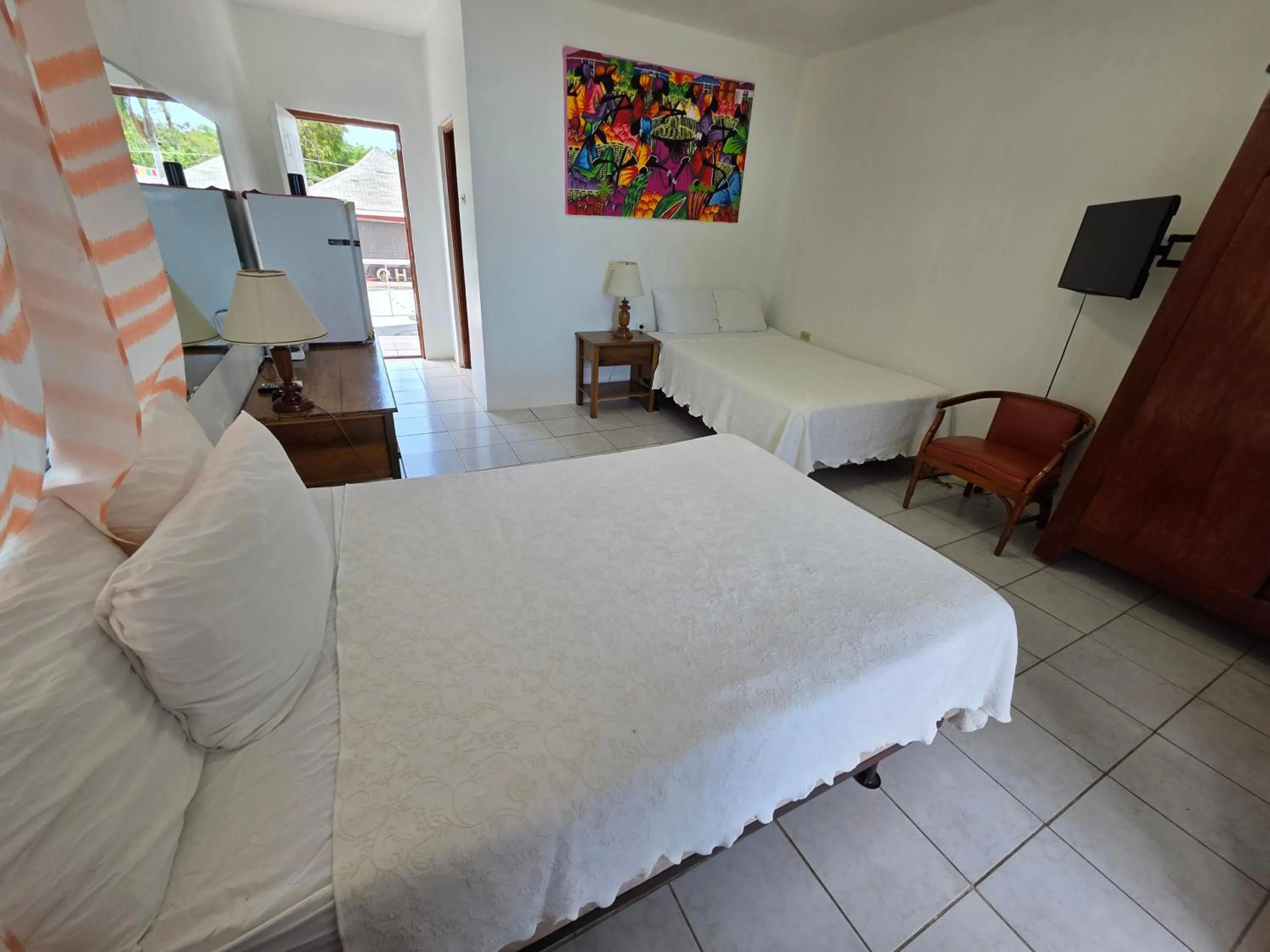 Bed in Home Sweet Home Resort