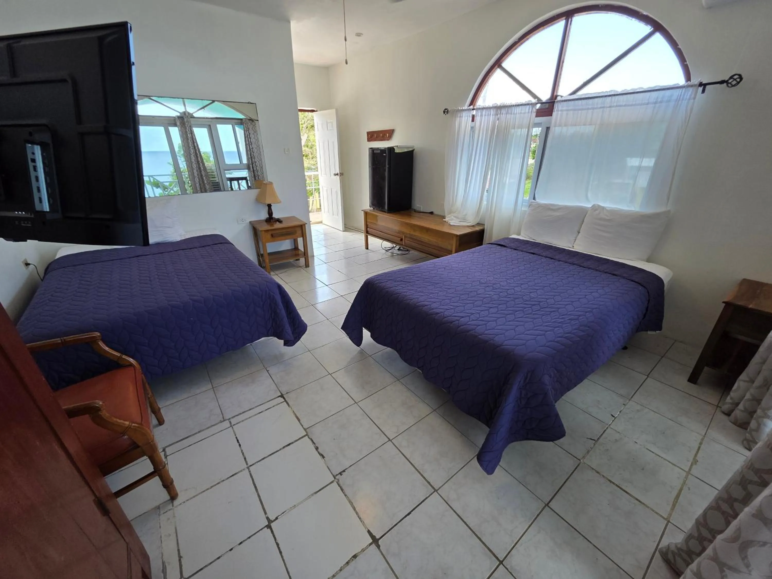 Bed in Home Sweet Home Resort