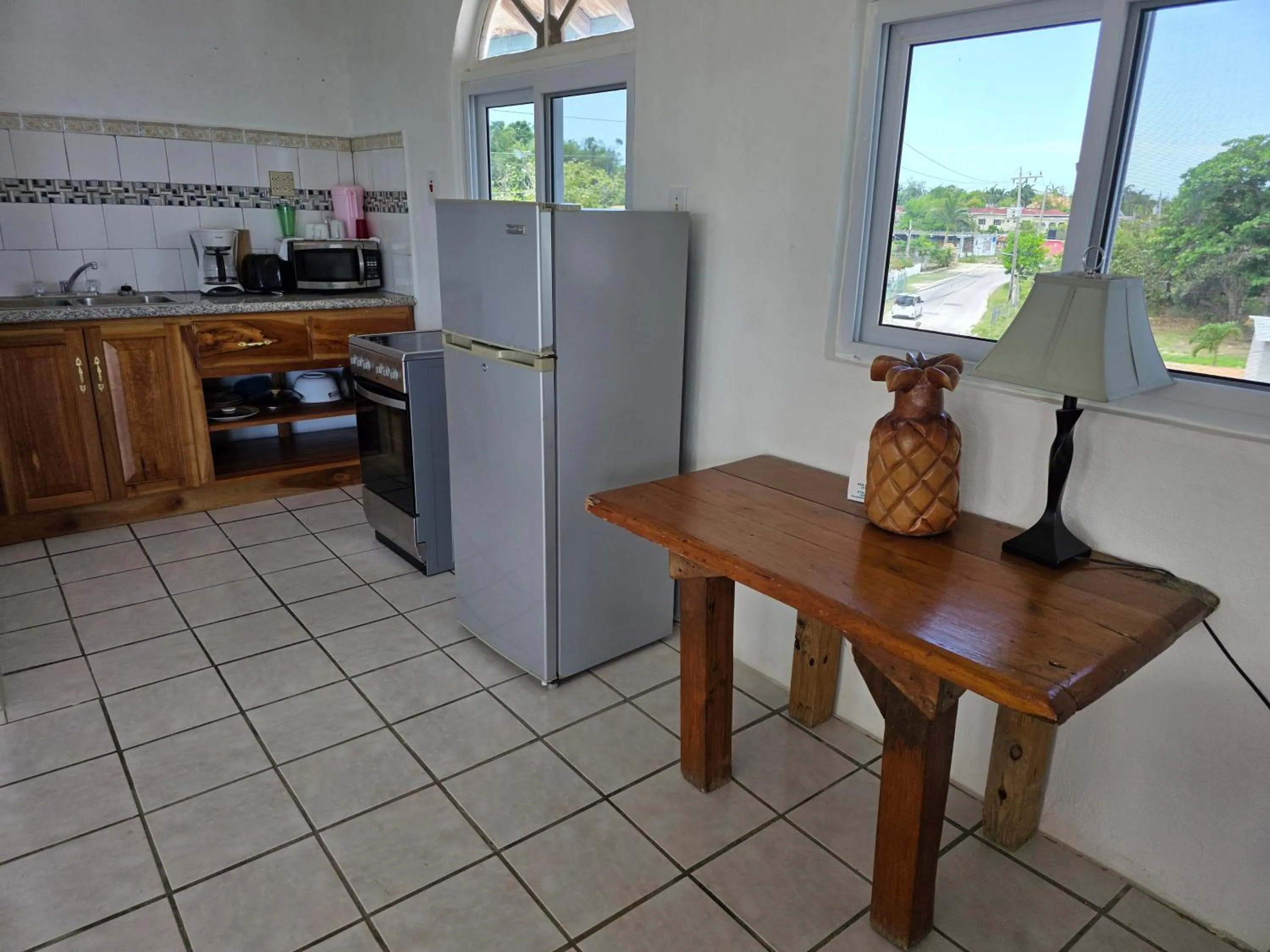 Kitchen or kitchenette in Home Sweet Home Resort