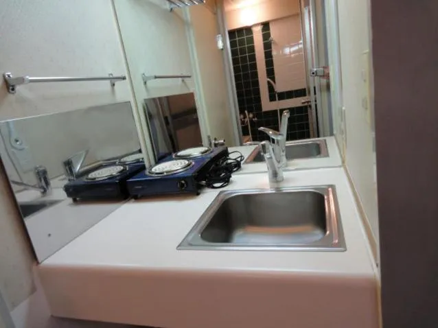 Kitchen or kitchenette in Soho Asakusa Hotel