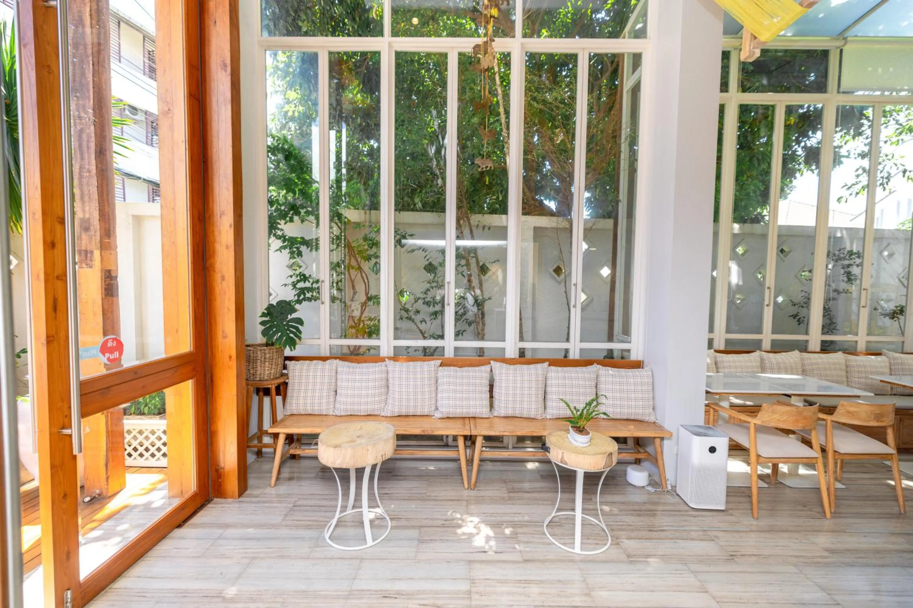 Living room in Pastell Oldtown Chiang Mai