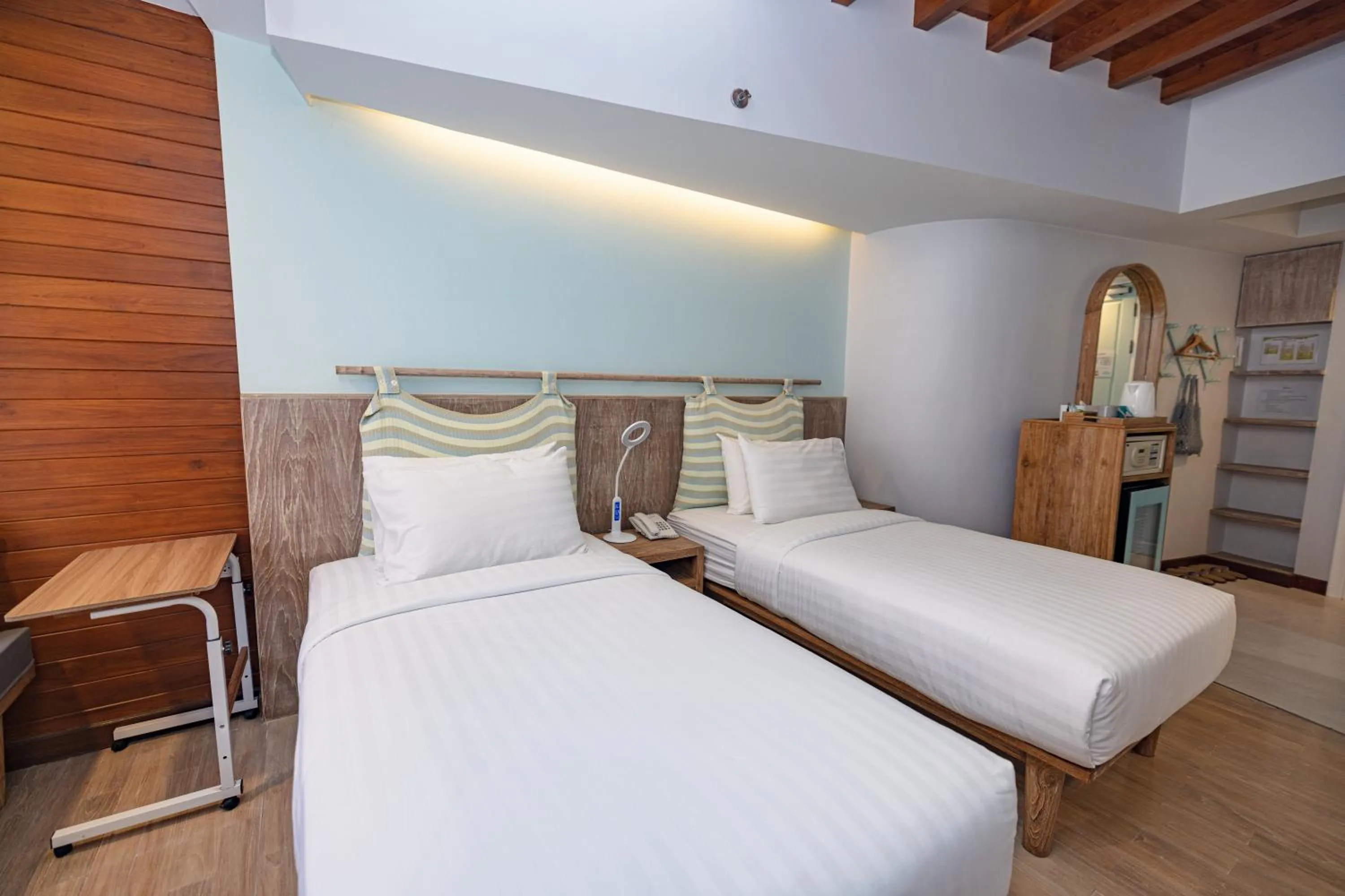 Bed in Pastell Oldtown Chiang Mai