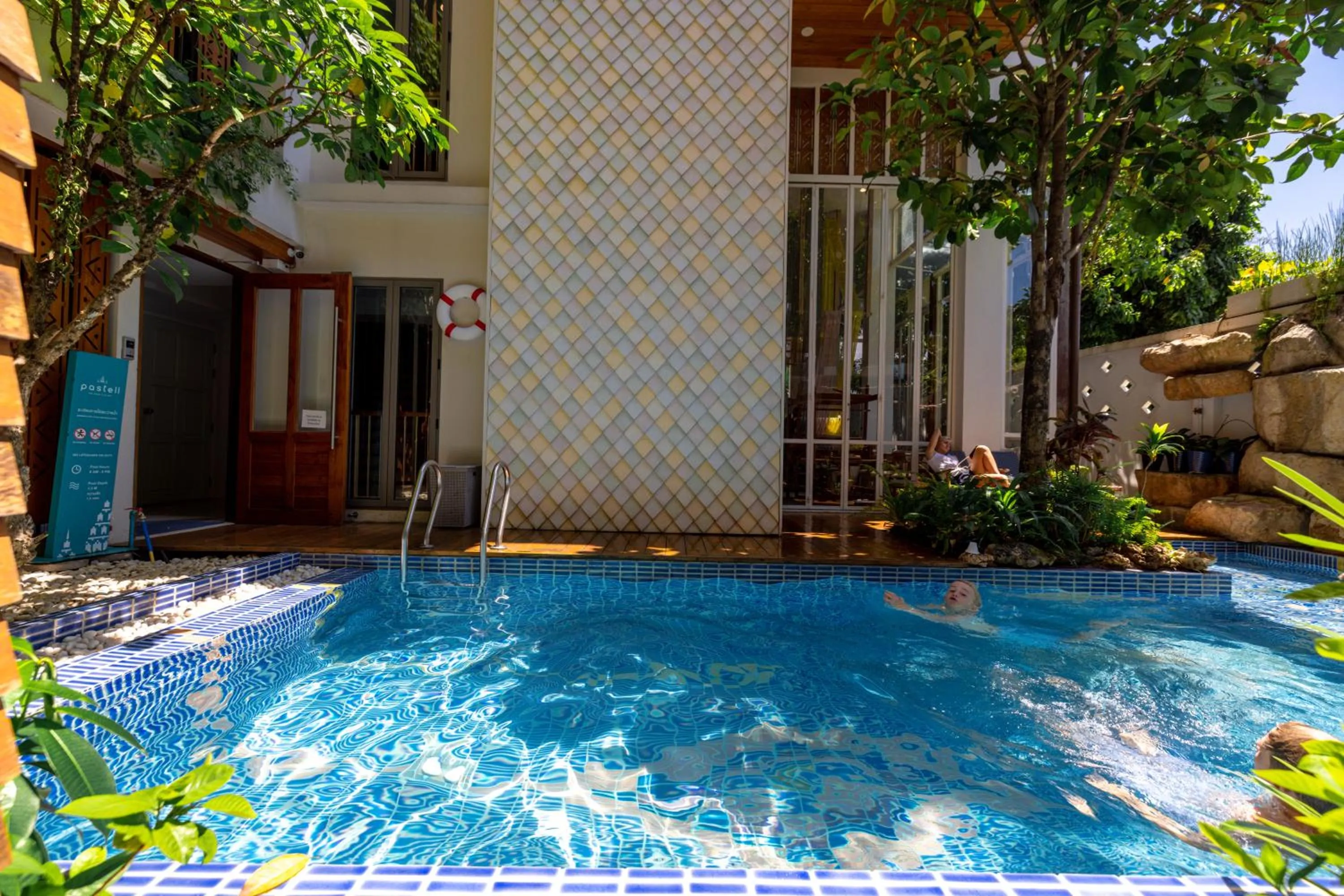 Swimming pool in Pastell Oldtown Chiang Mai