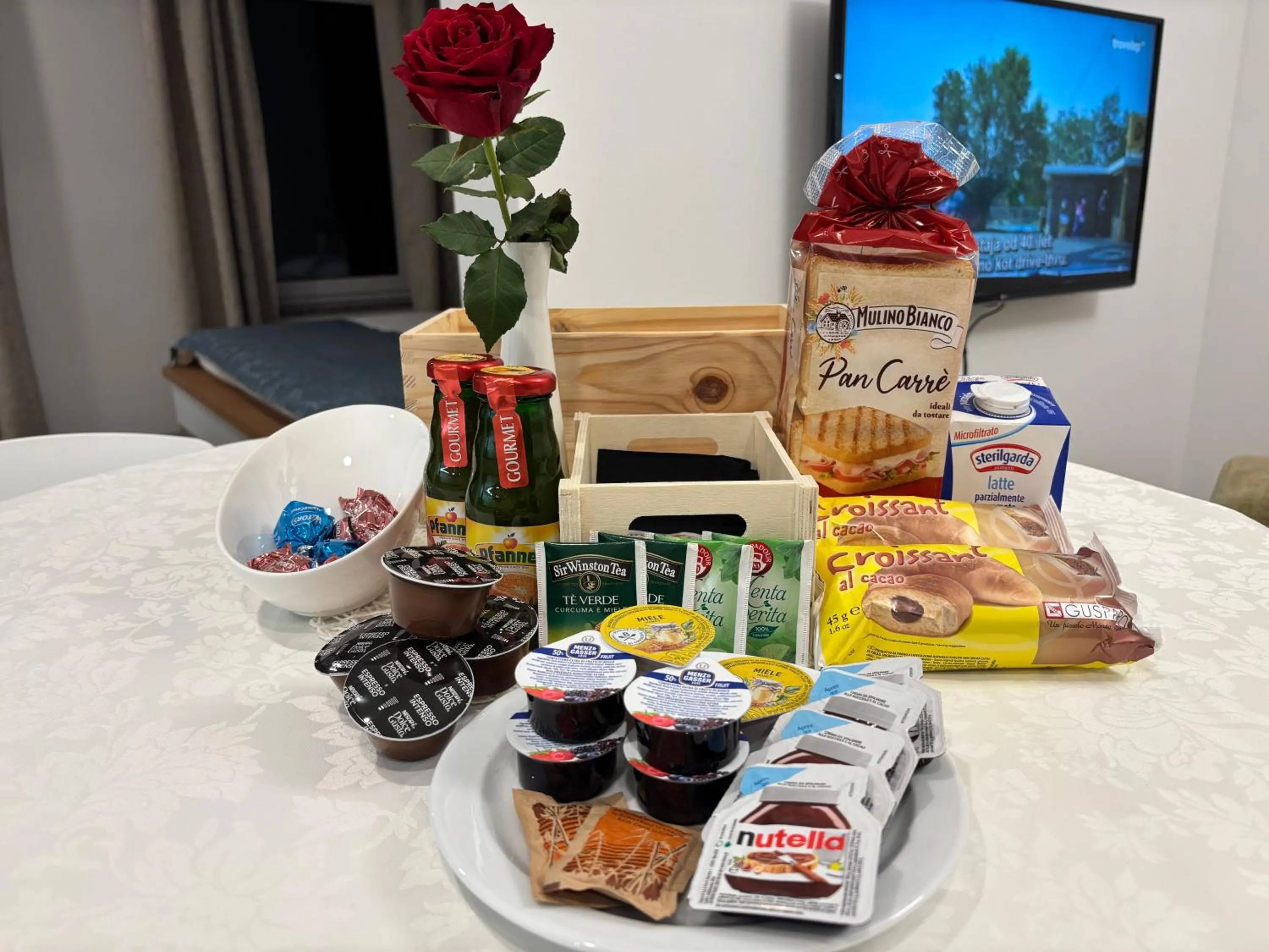 Breakfast in Vila Burbonka