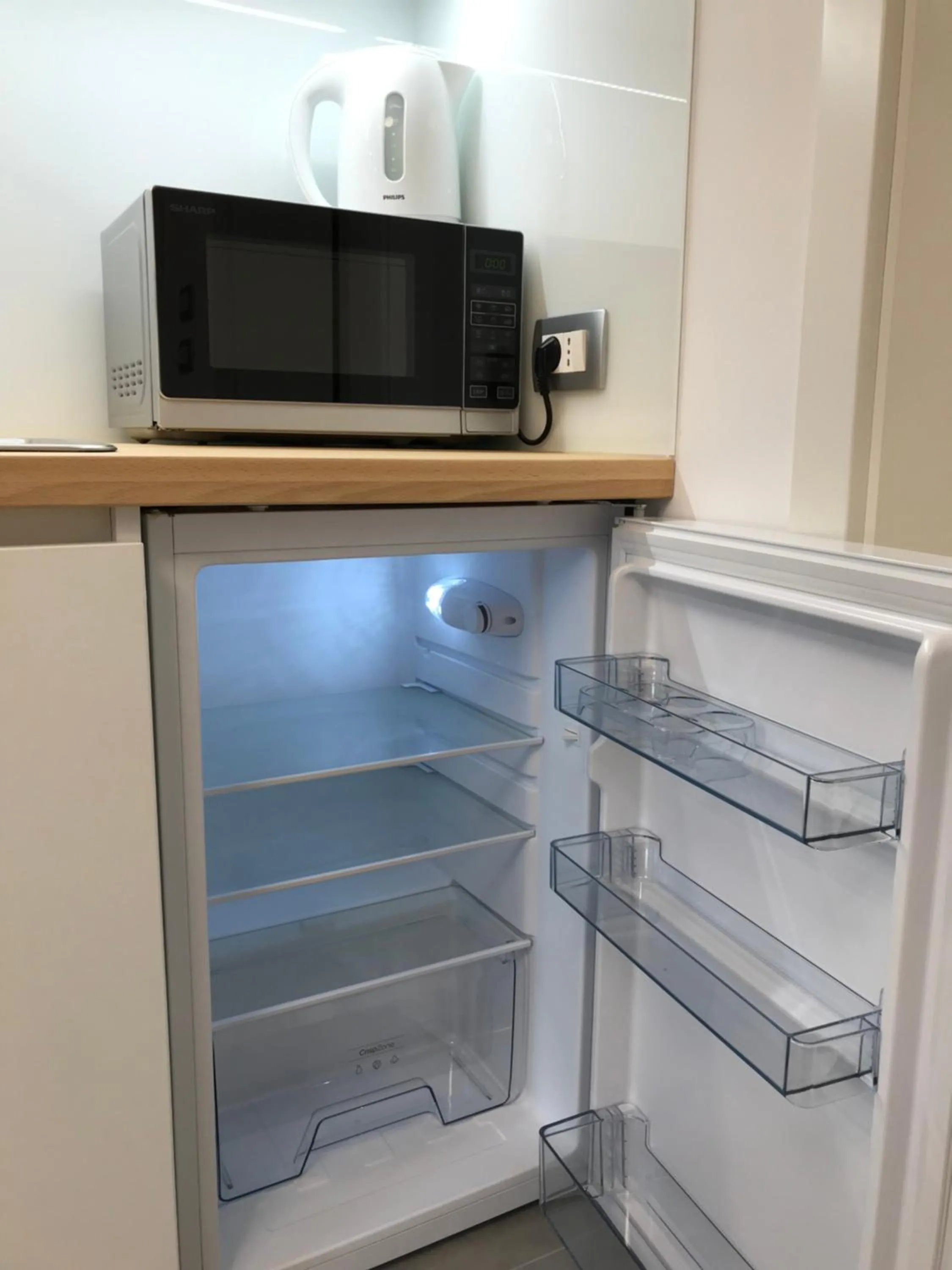 Kitchen or kitchenette in Vila Burbonka