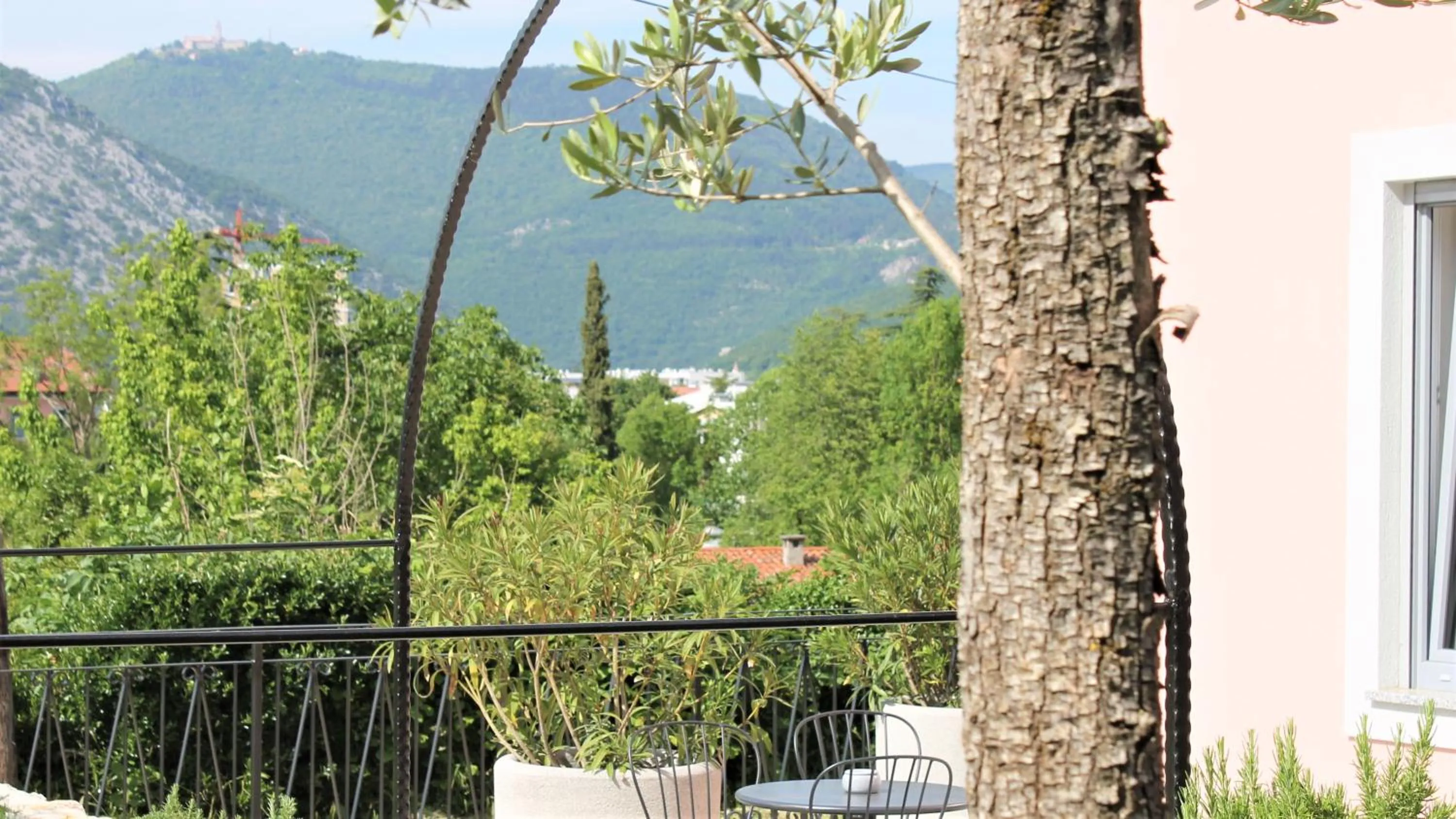 Natural landscape in Vila Burbonka