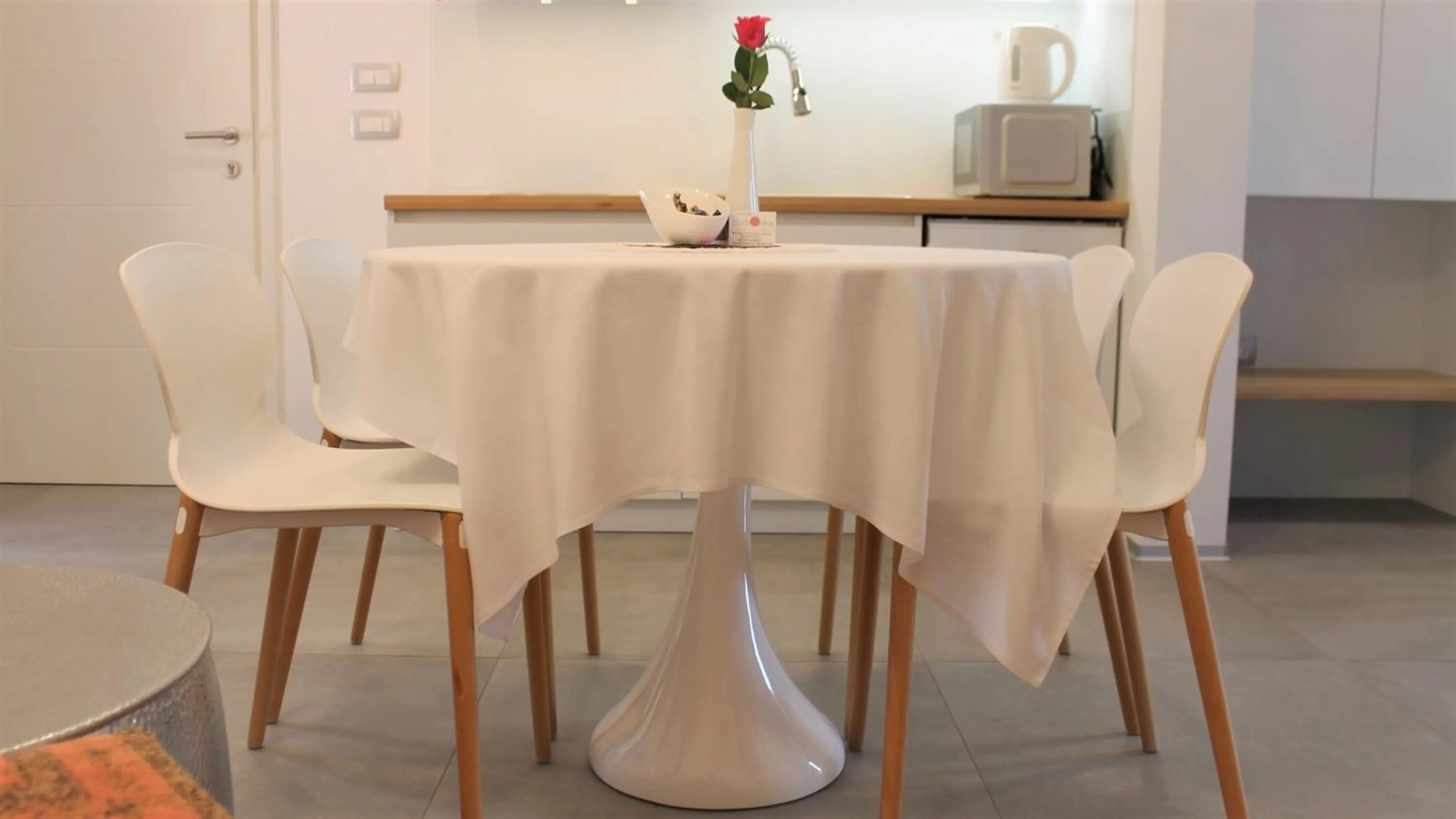 Dining area in Vila Burbonka