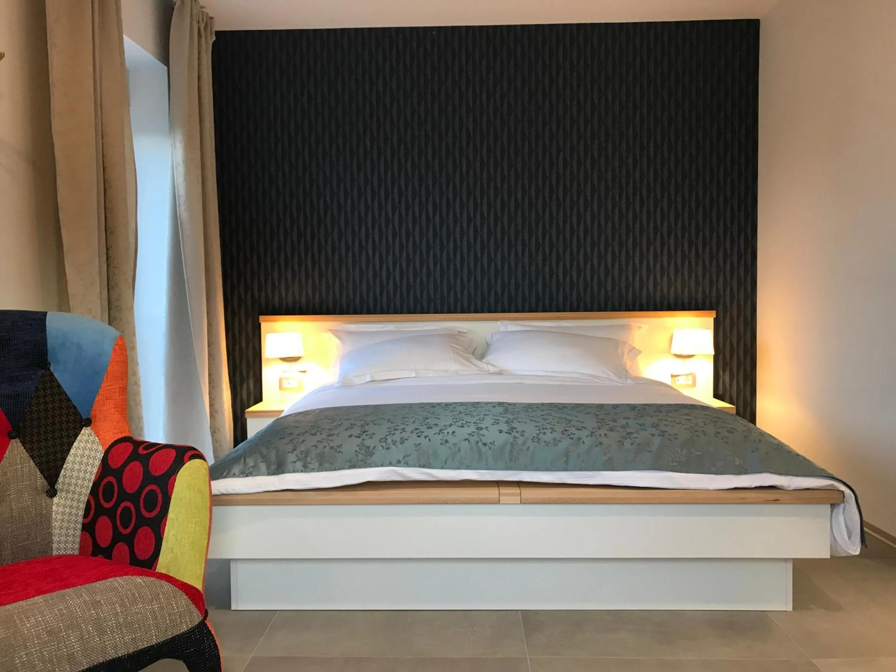 Bedroom, Bed in Vila Burbonka