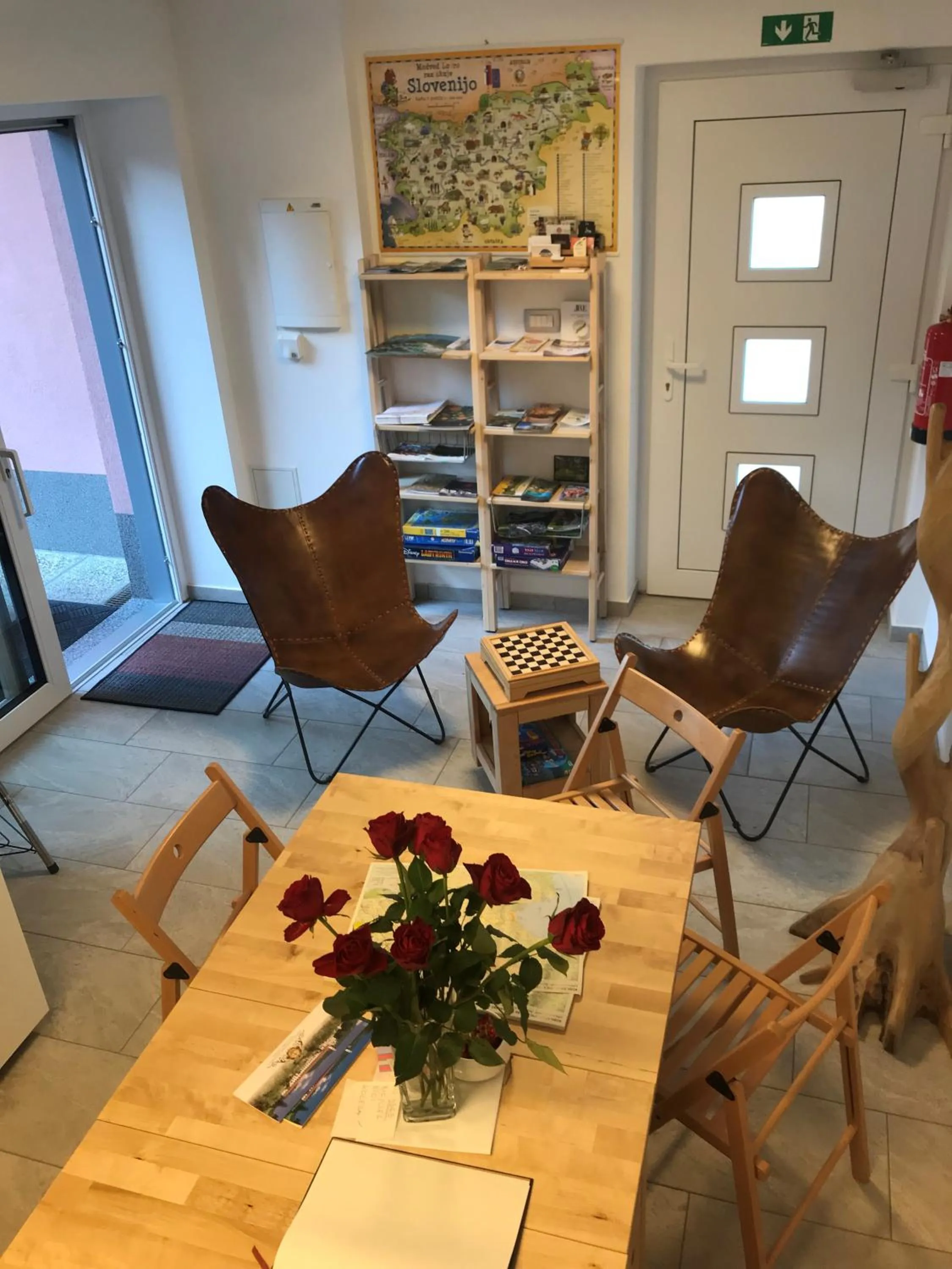 Lobby or reception in Vila Burbonka