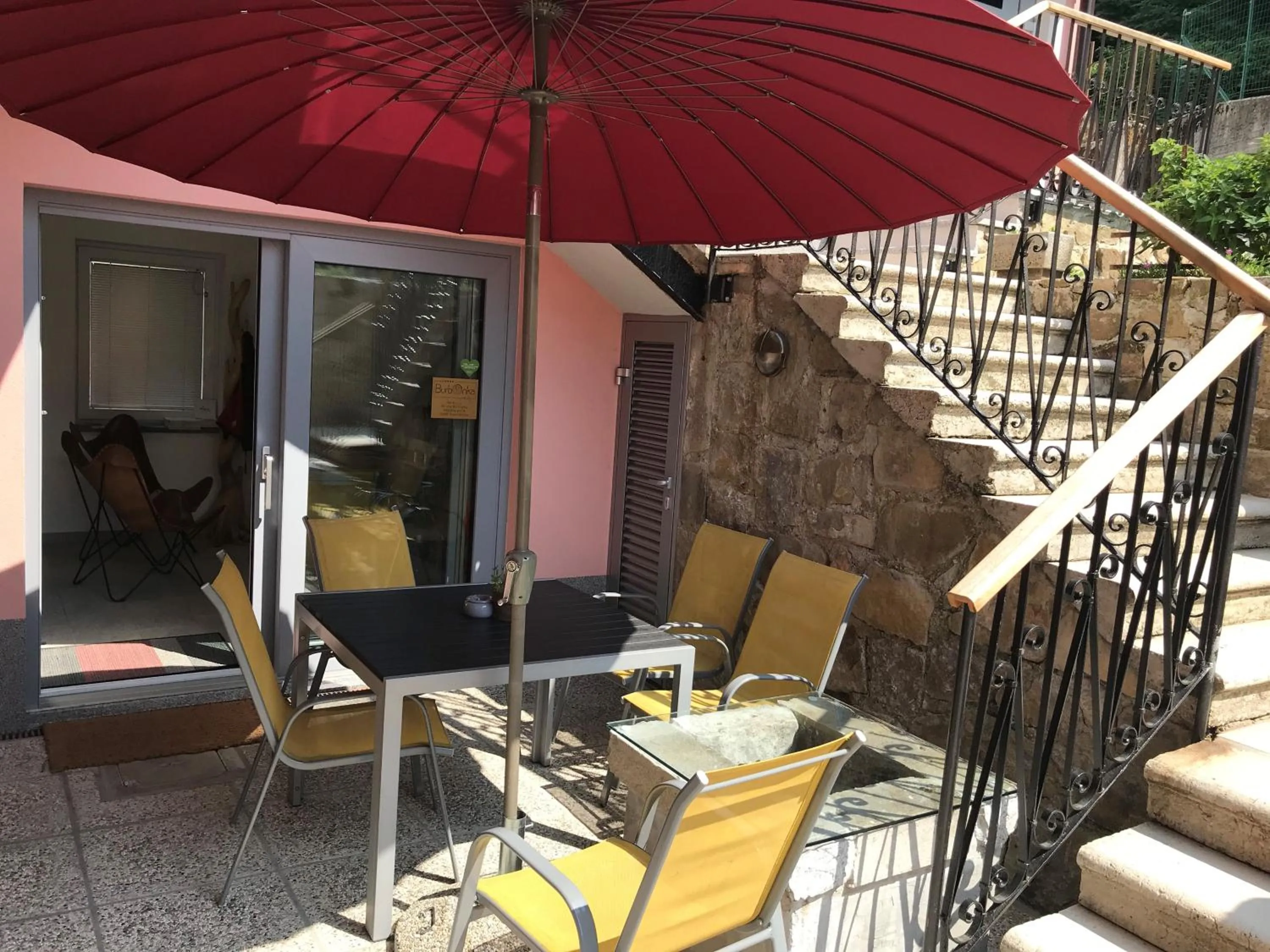 Patio in Vila Burbonka