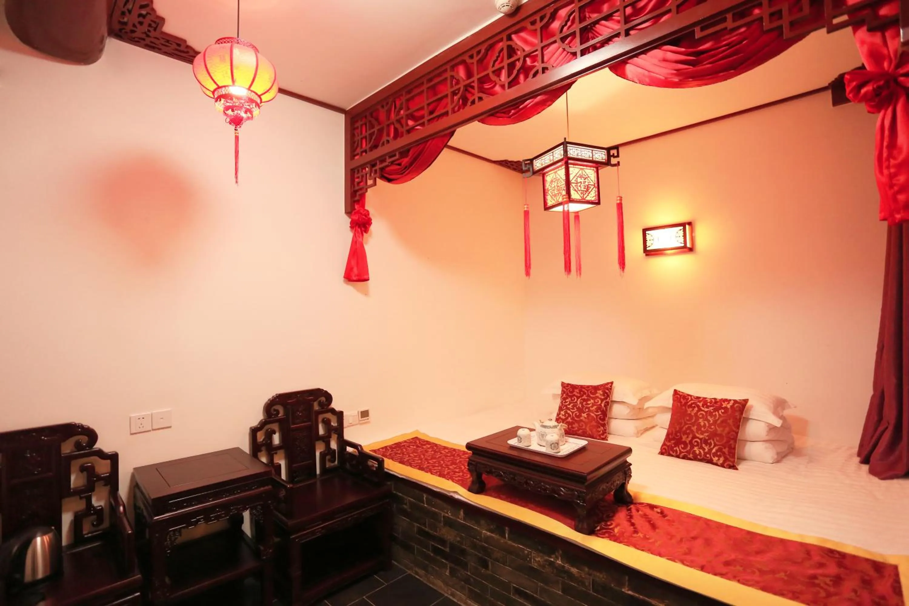 Bedroom, Bed in Pingyao Ji Family Courtyard Inn