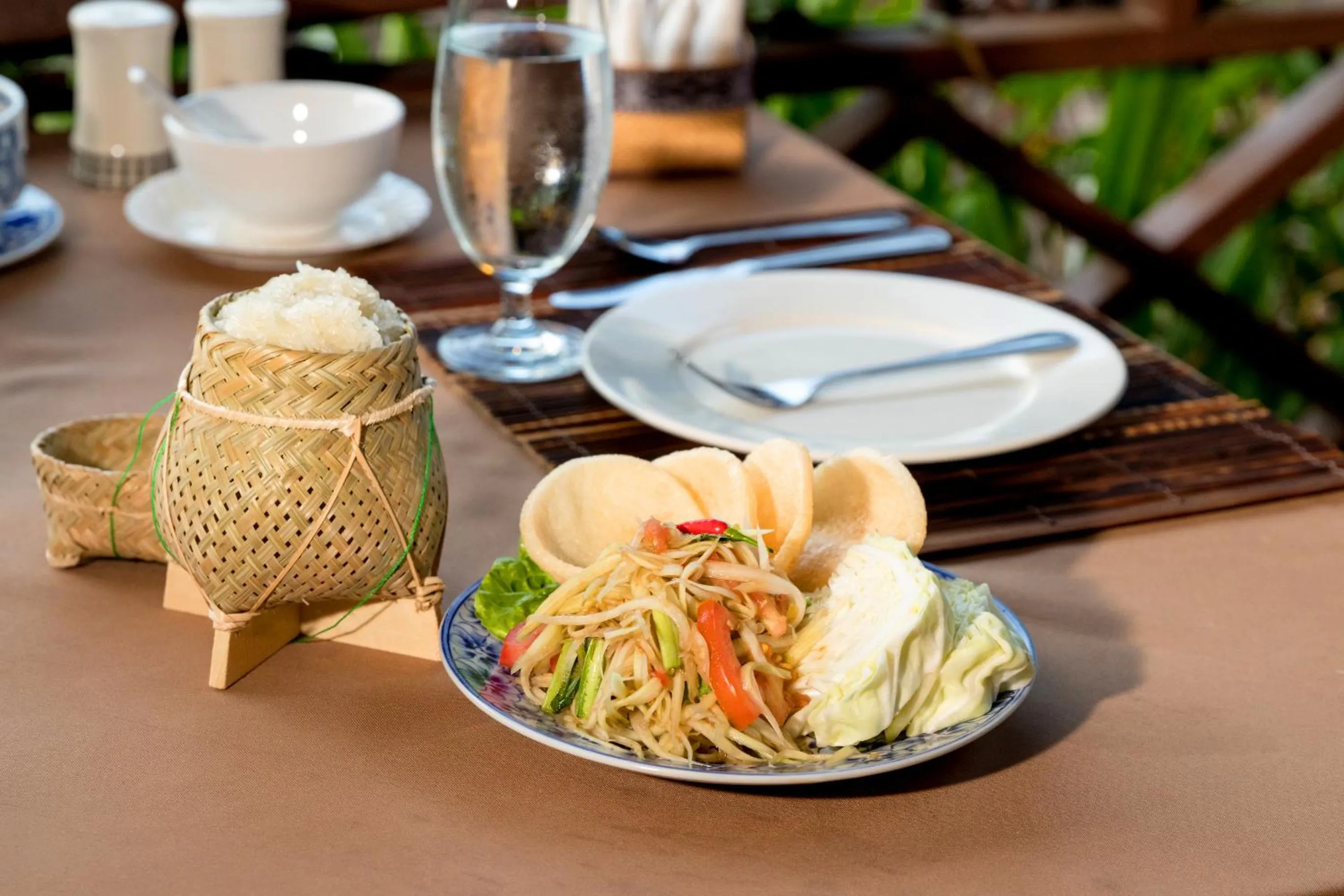 Food and drinks in Chandara Boutique Hotel