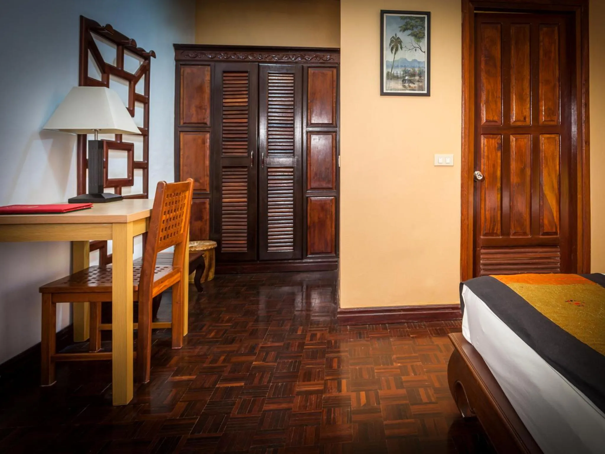 Bedroom in Chandara Boutique Hotel