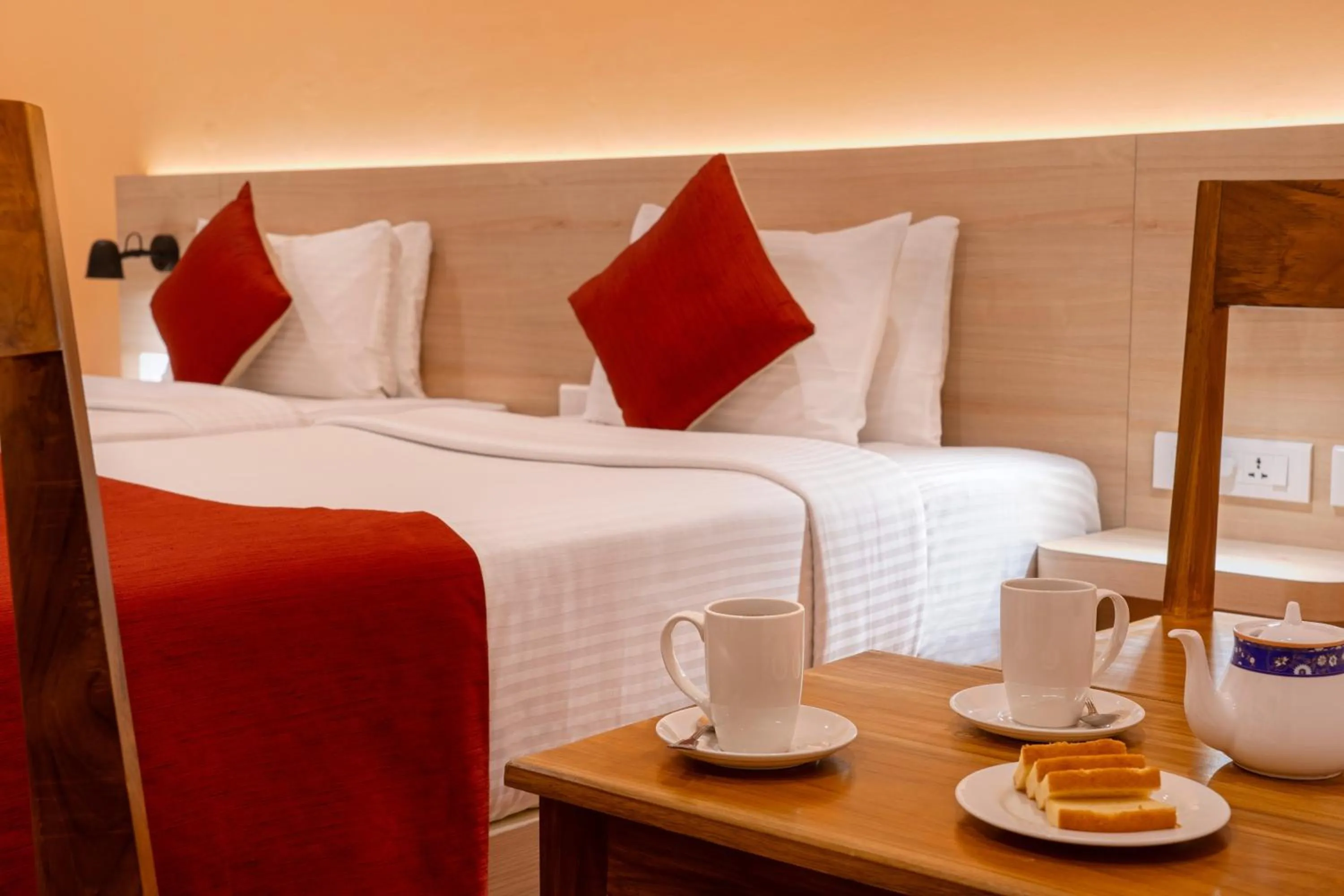 Bed in Jasminn Hotel - AM Hotel Kollection