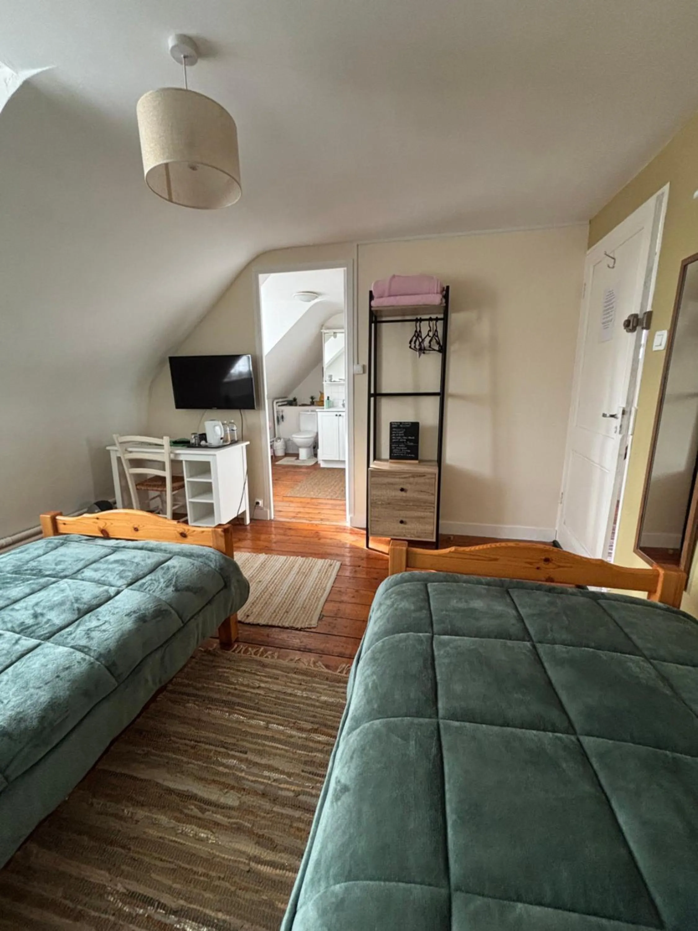 Bed in Chambres Dhôtes Numéro 1