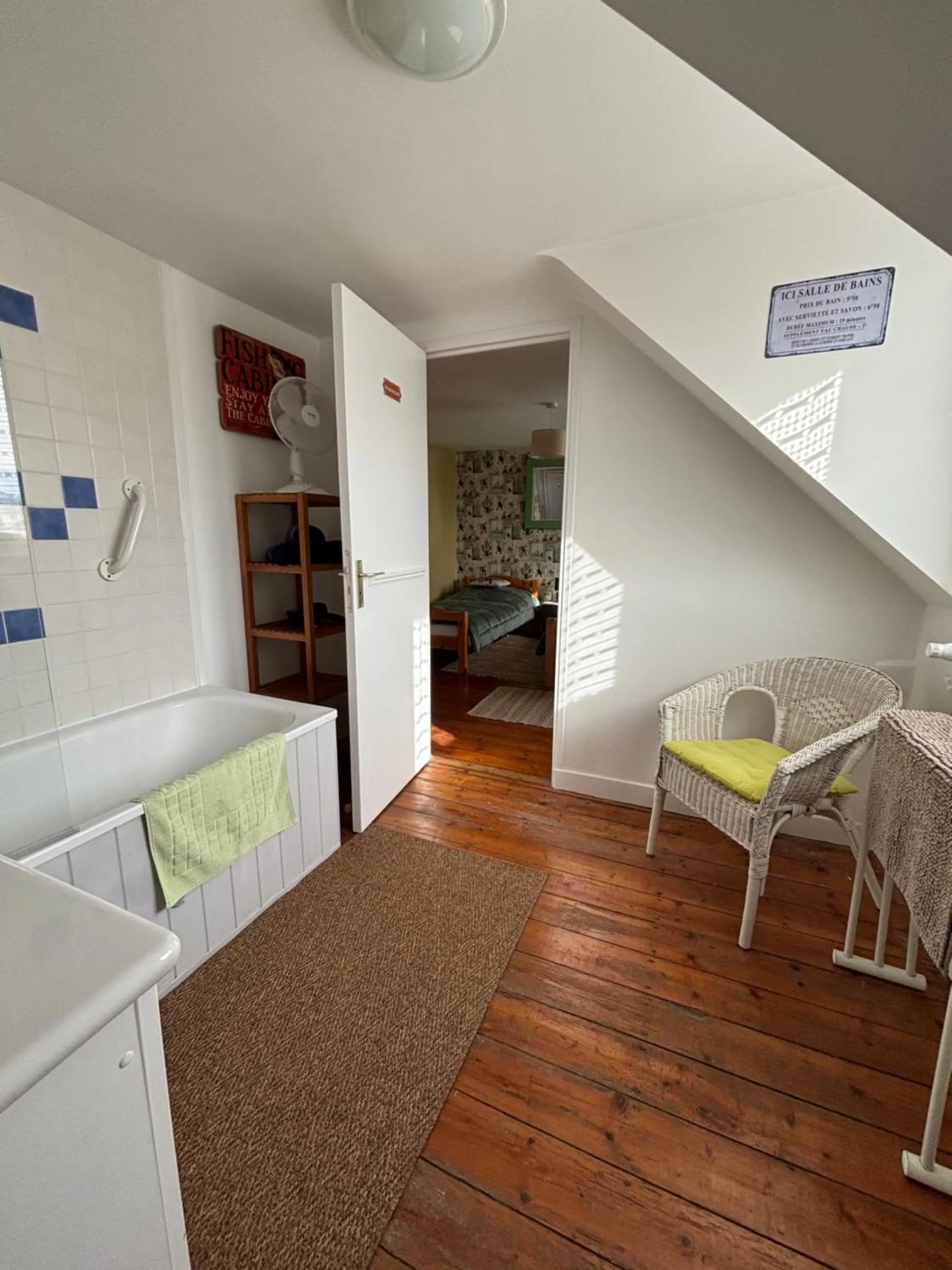 Bed in Chambres Dhôtes Numéro 1