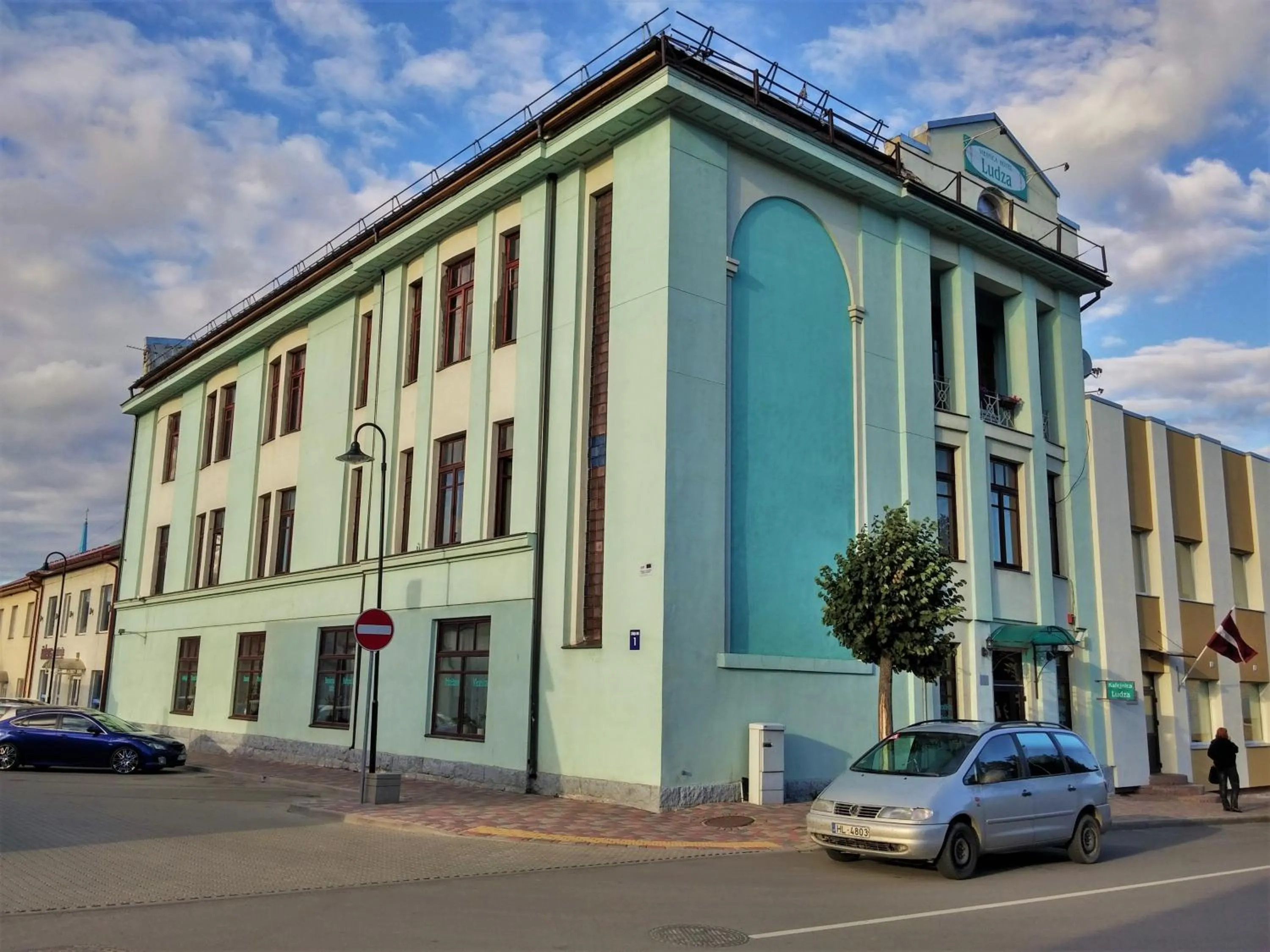 Property building in Hotel Ludza
