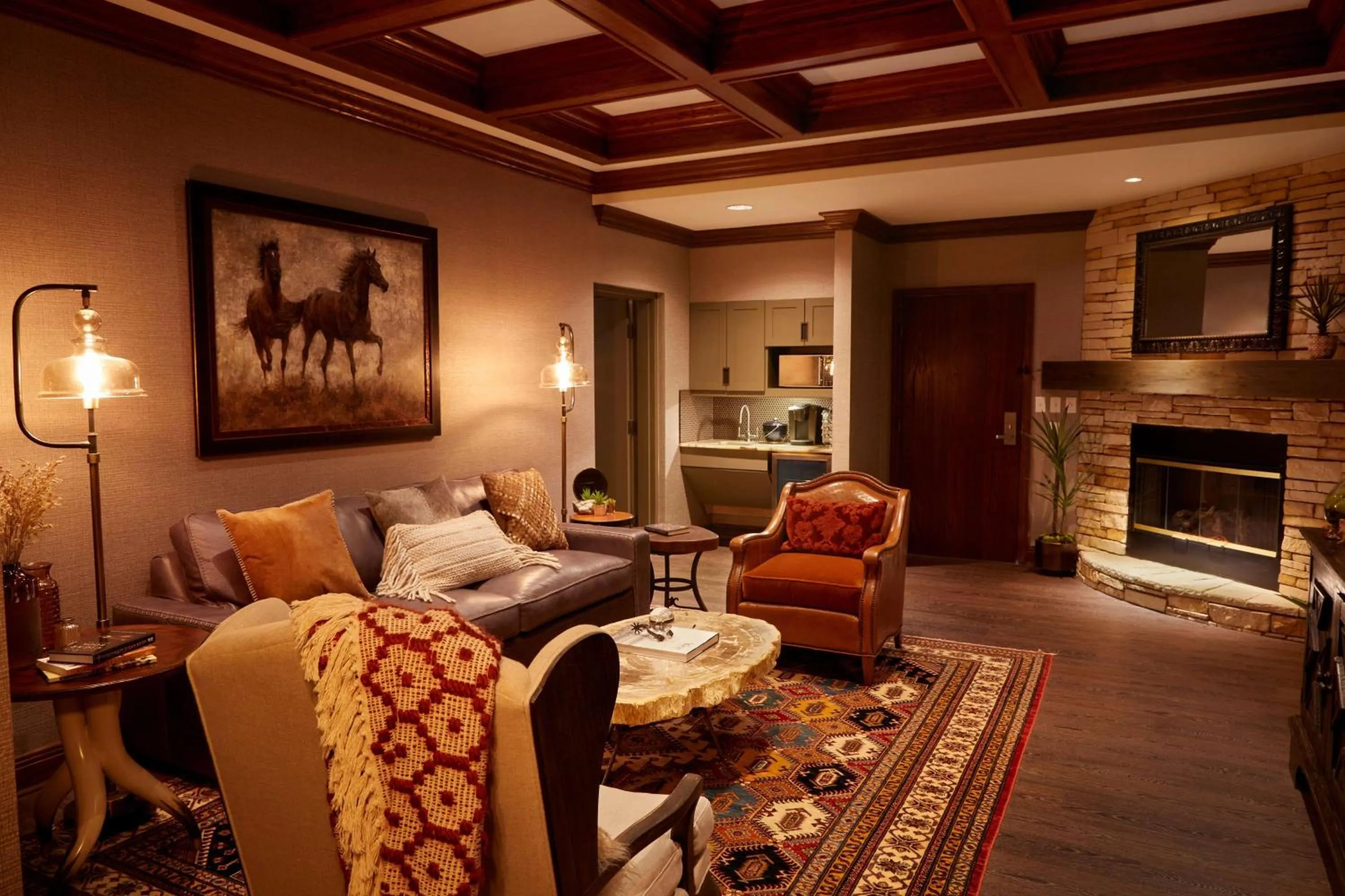 Photo of the whole room in Hyatt Place Fort Worth Stockyard