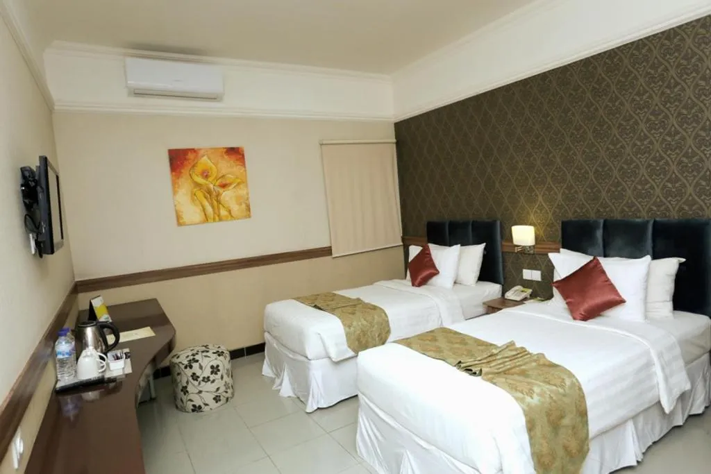 Bed in Amarelo Hotel Solo