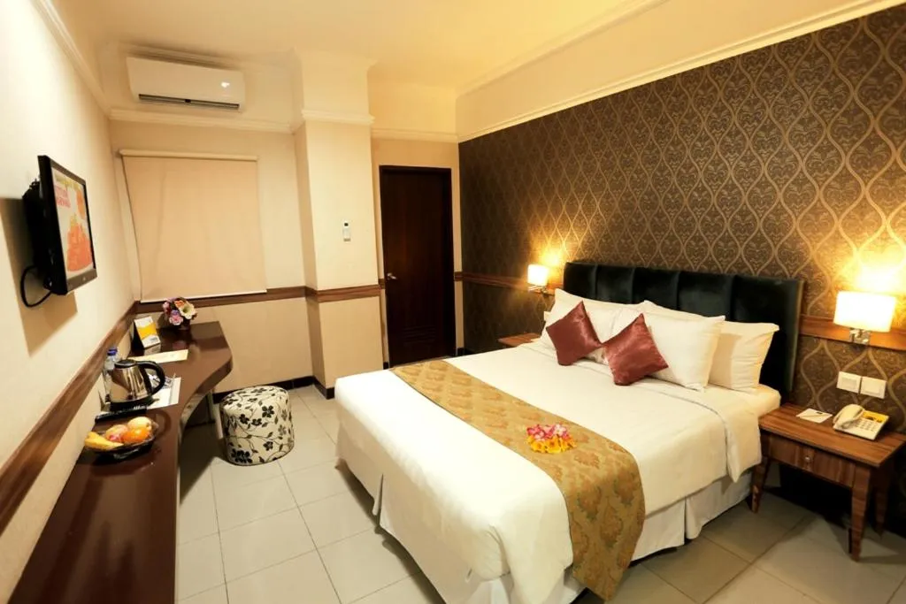 Bed in Amarelo Hotel Solo