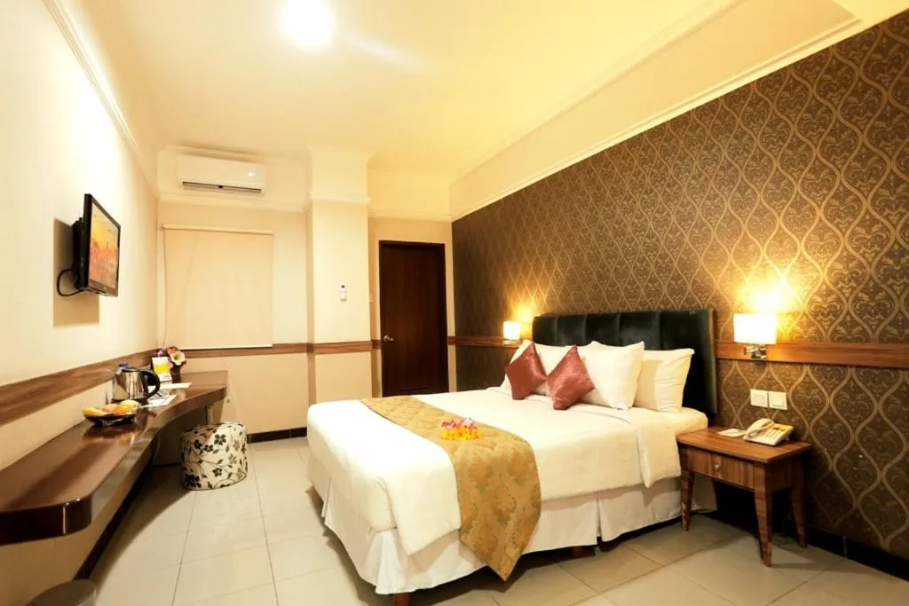 Bed in Amarelo Hotel Solo