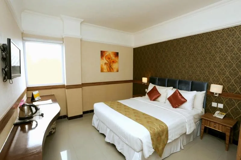 Bed in Amarelo Hotel Solo
