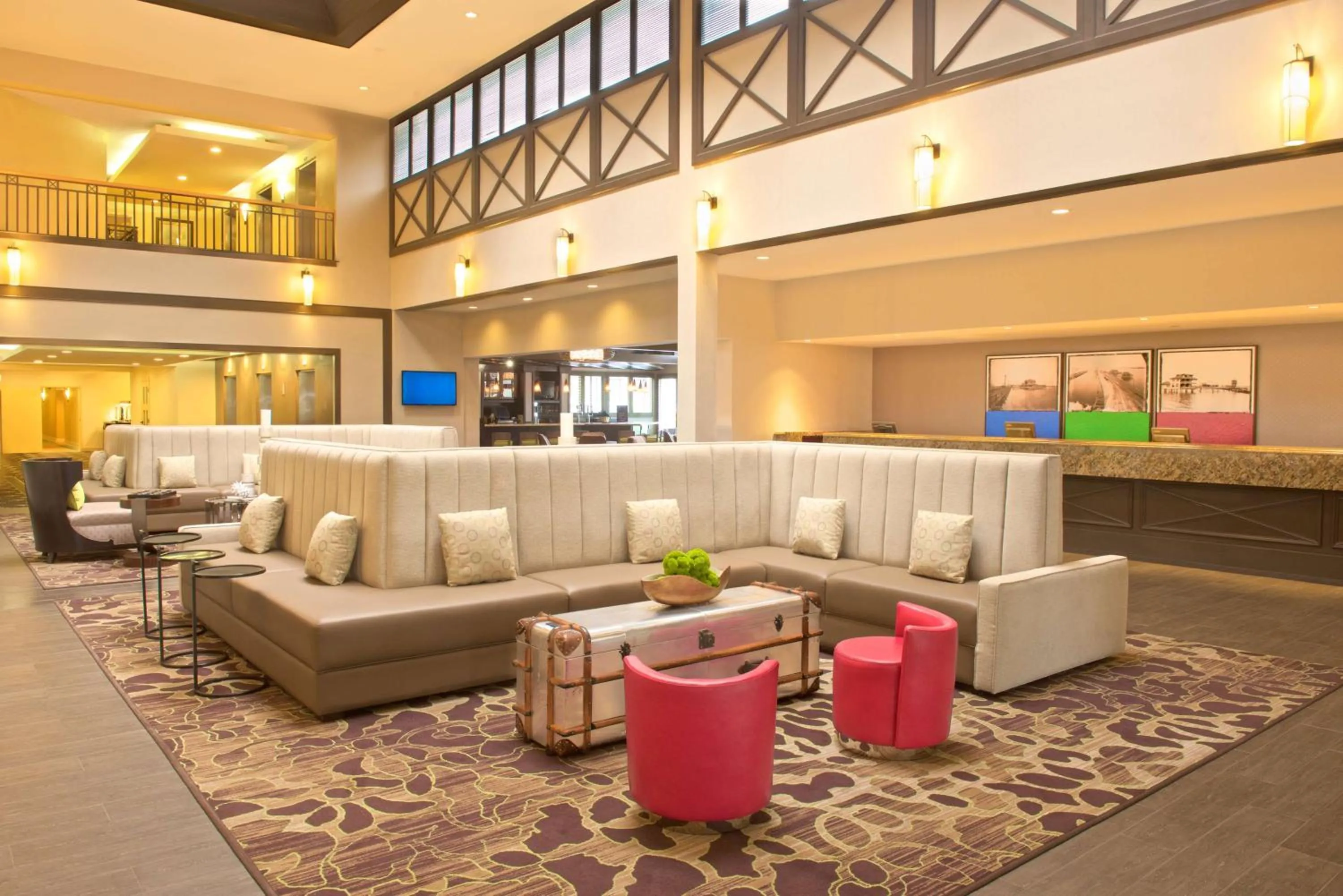 Lobby or reception in Hilton Tampa Airport Westshore