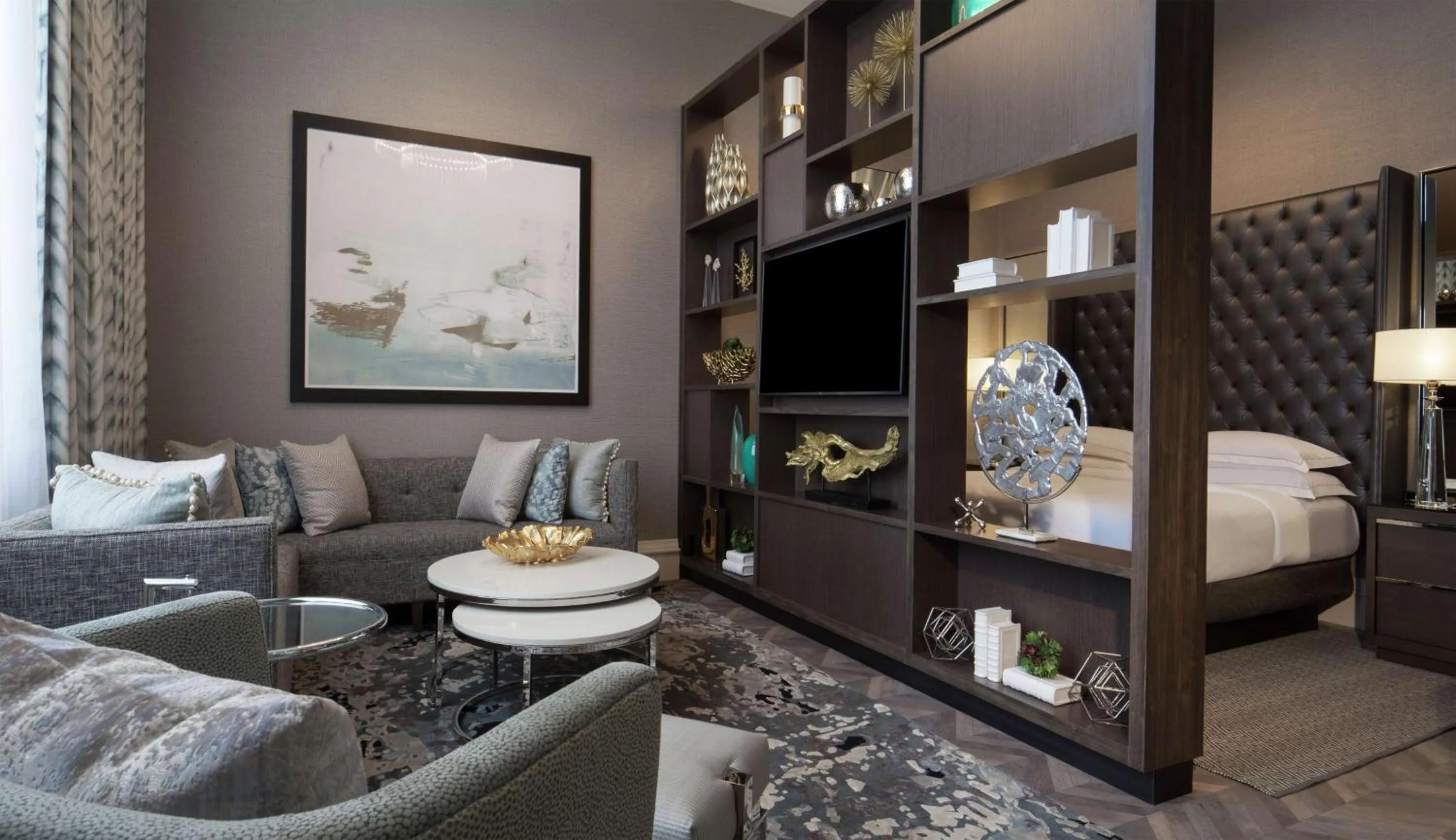 Living room in Hilton Tampa Airport Westshore