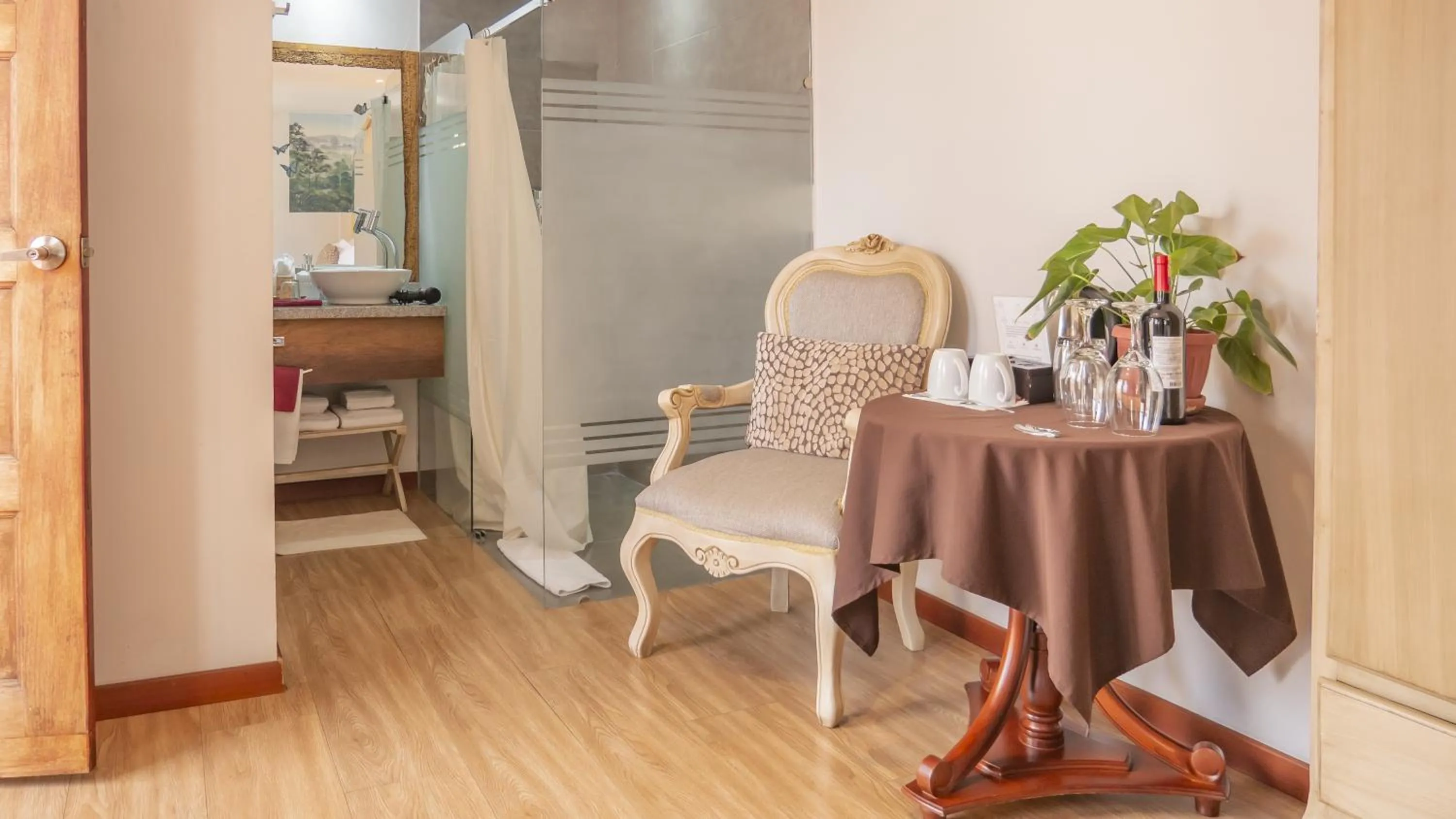 Bathroom in Boutique Hotel in Quito Hotel Casona 1914