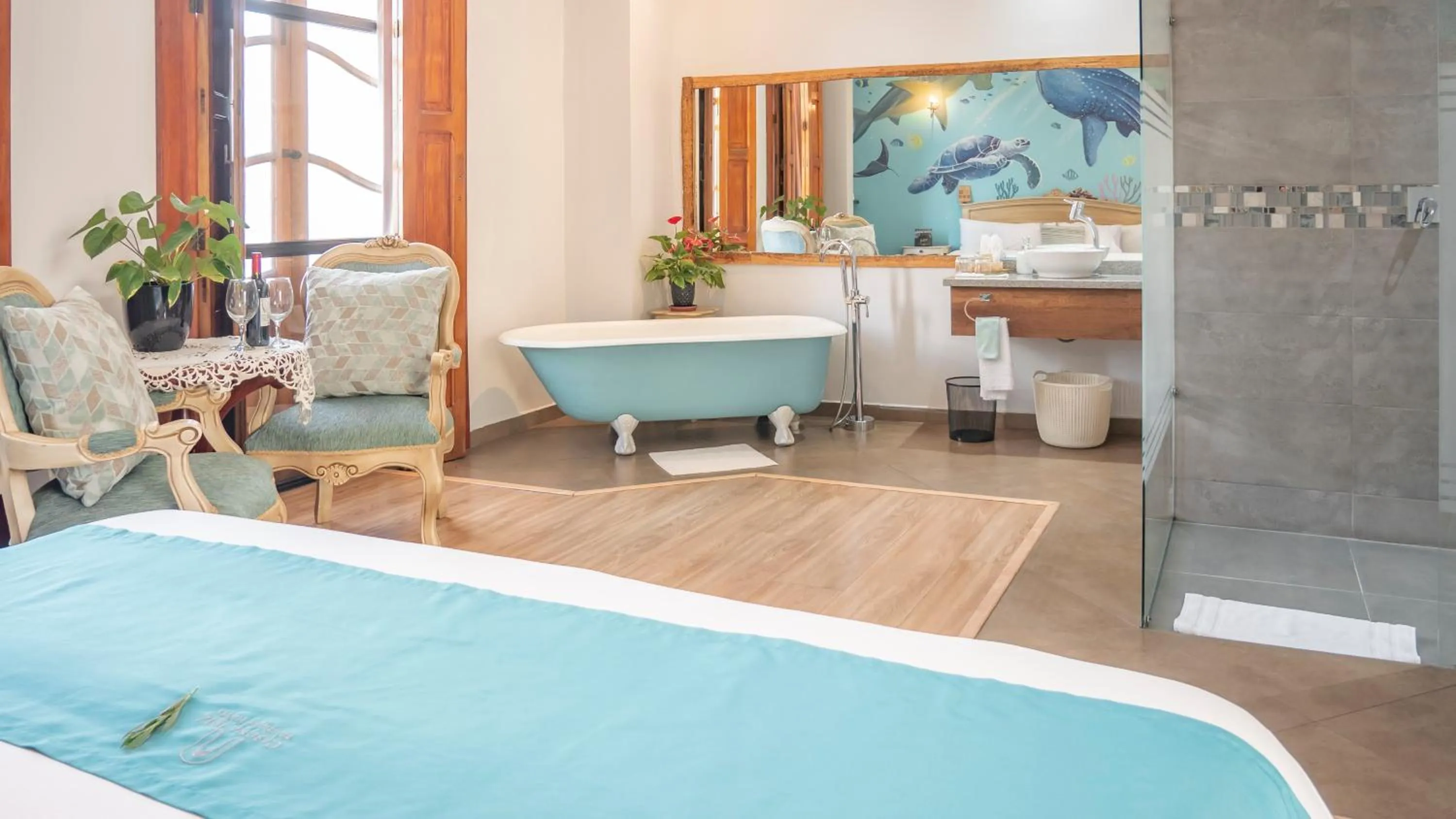 Photo of the whole room in Boutique Hotel in Quito Hotel Casona 1914