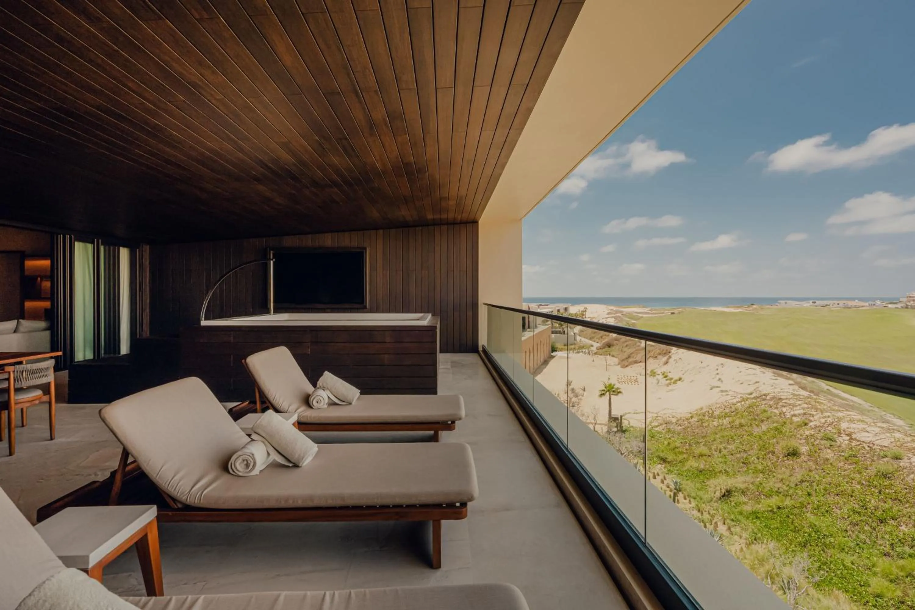 Balcony/Terrace in Nobu Hotel Los Cabos