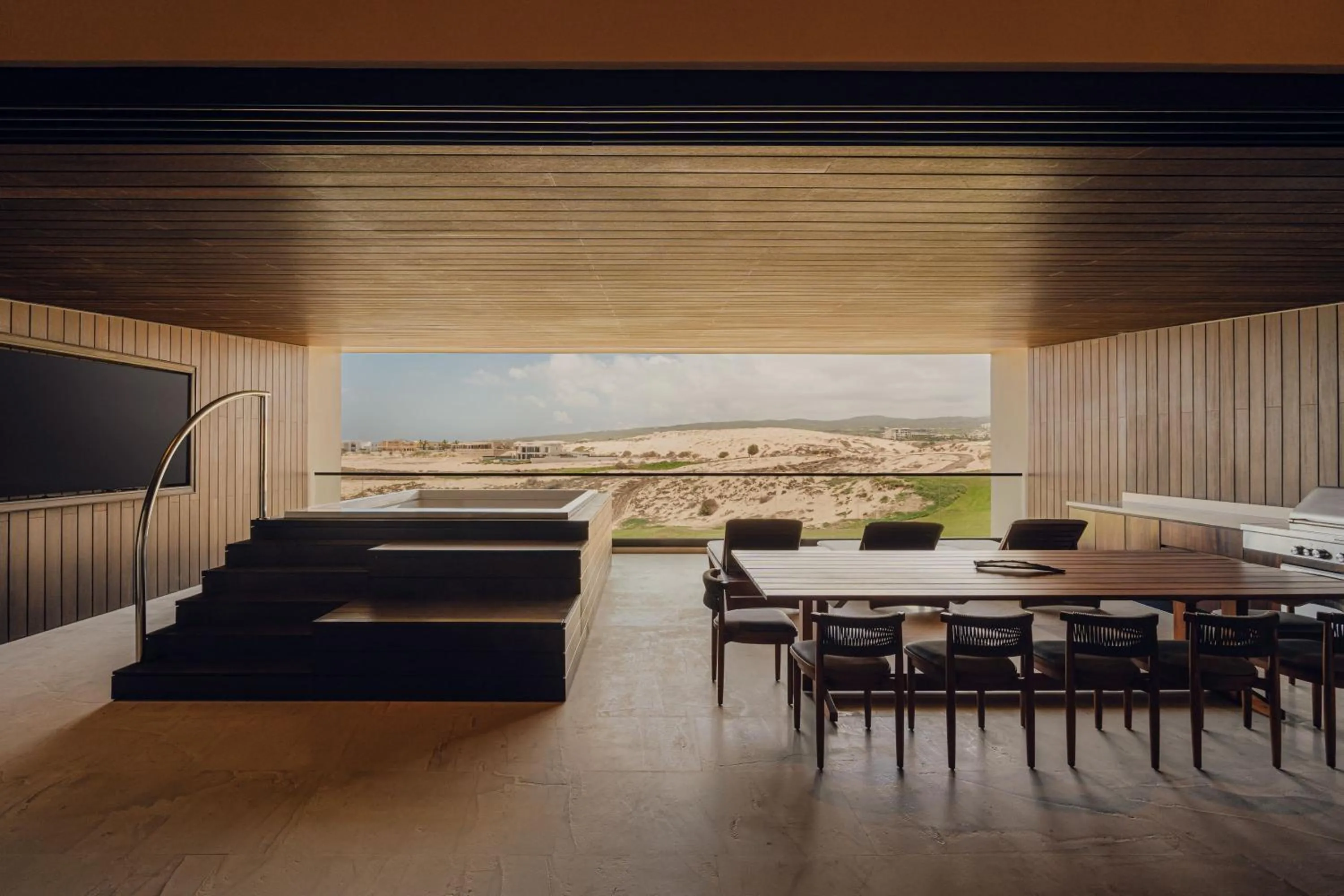 Hot Tub in Nobu Hotel Los Cabos