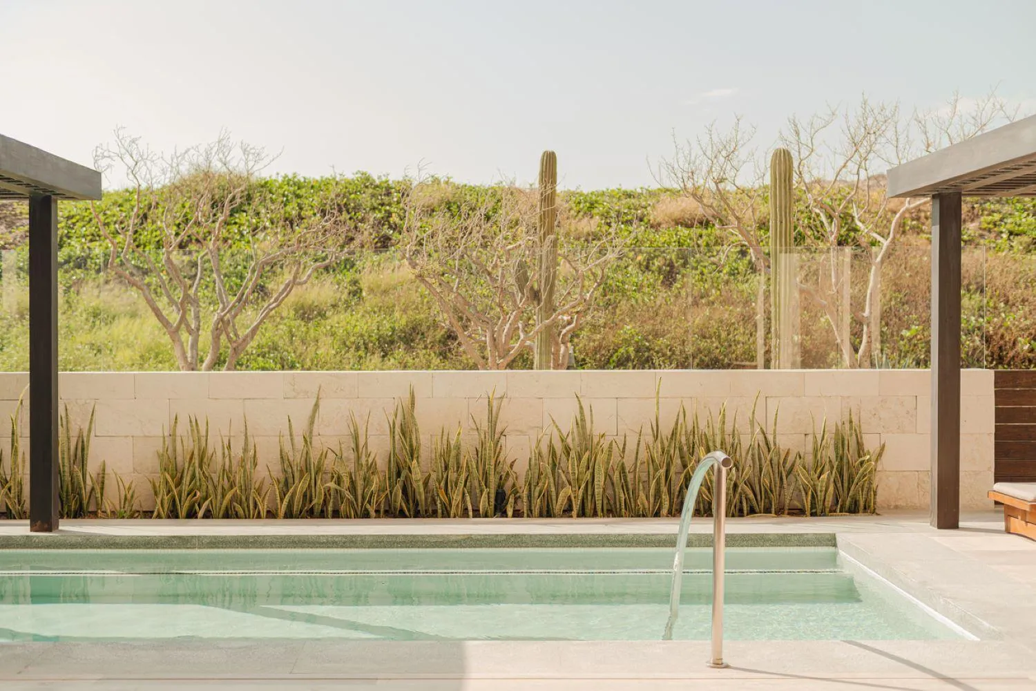 Pool view in Nobu Hotel Los Cabos