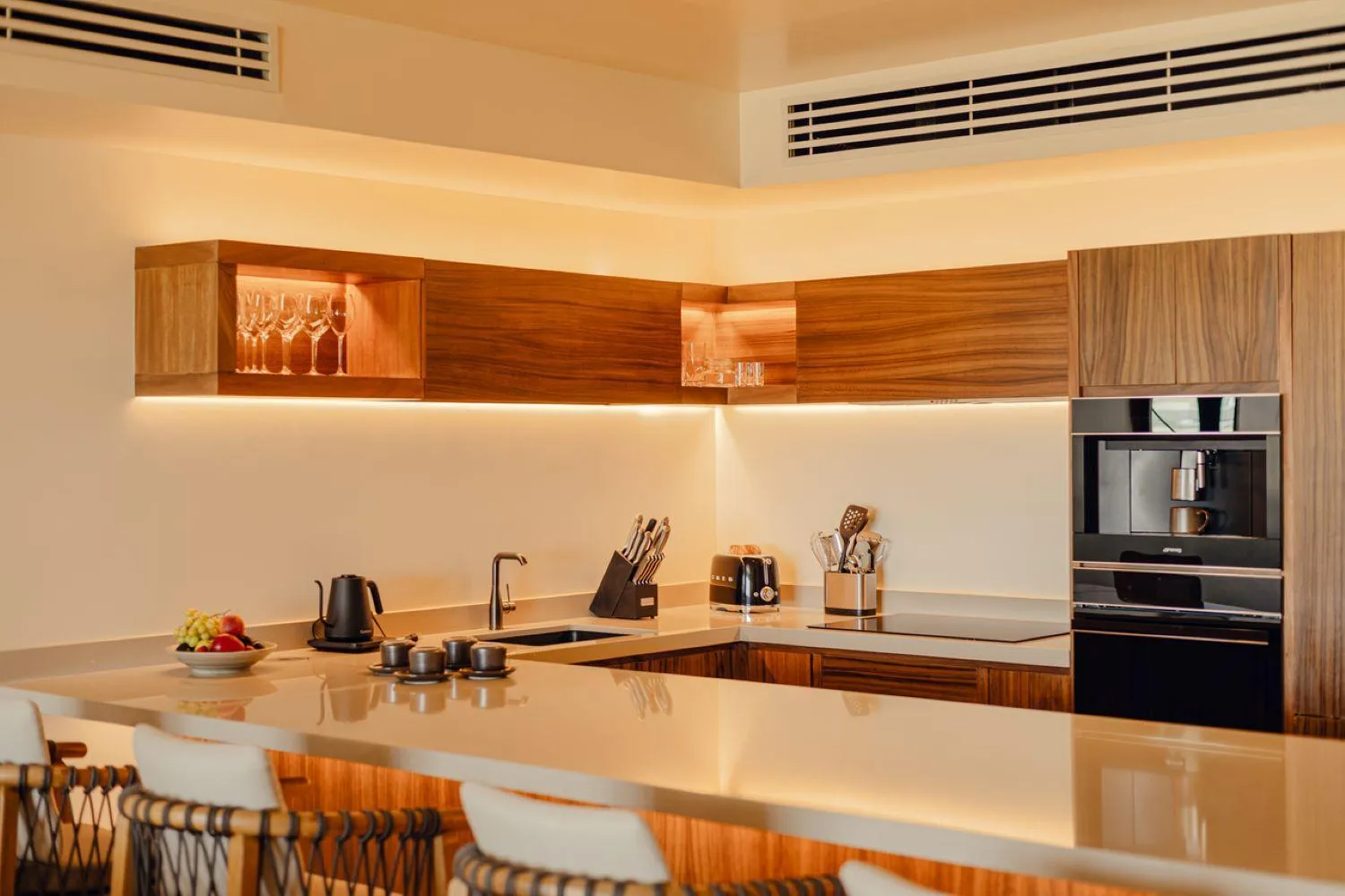 kitchen in Nobu Hotel Los Cabos