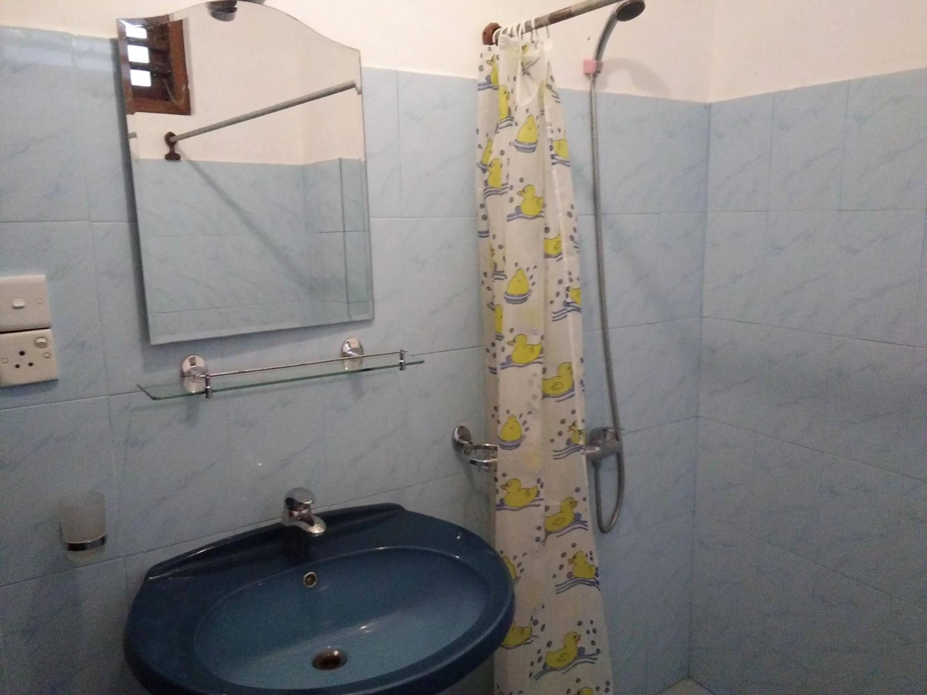 Shower in Hotel Ocean View Cottage