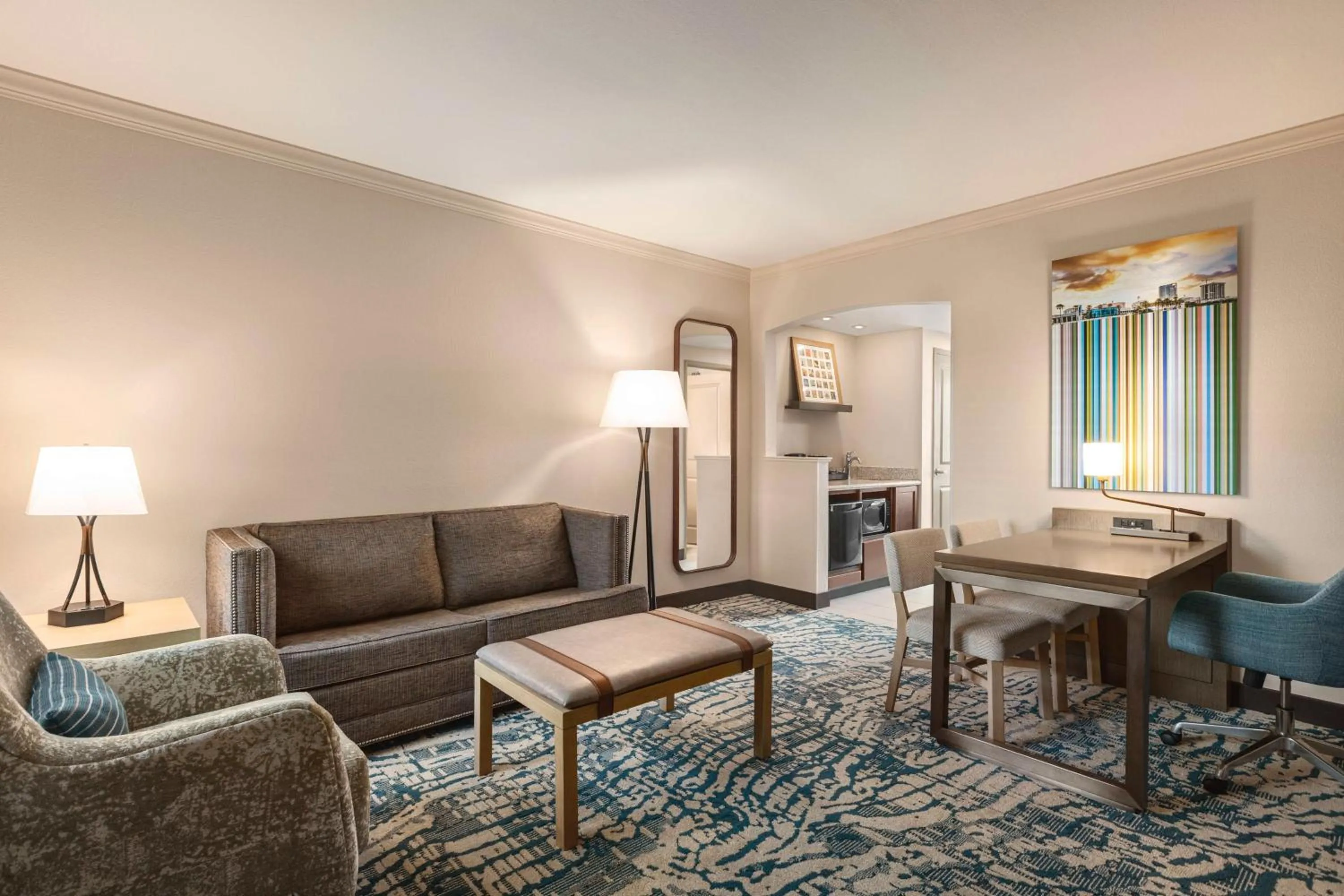 Bedroom in Embassy Suites by Hilton Tampa Downtown Convention Center