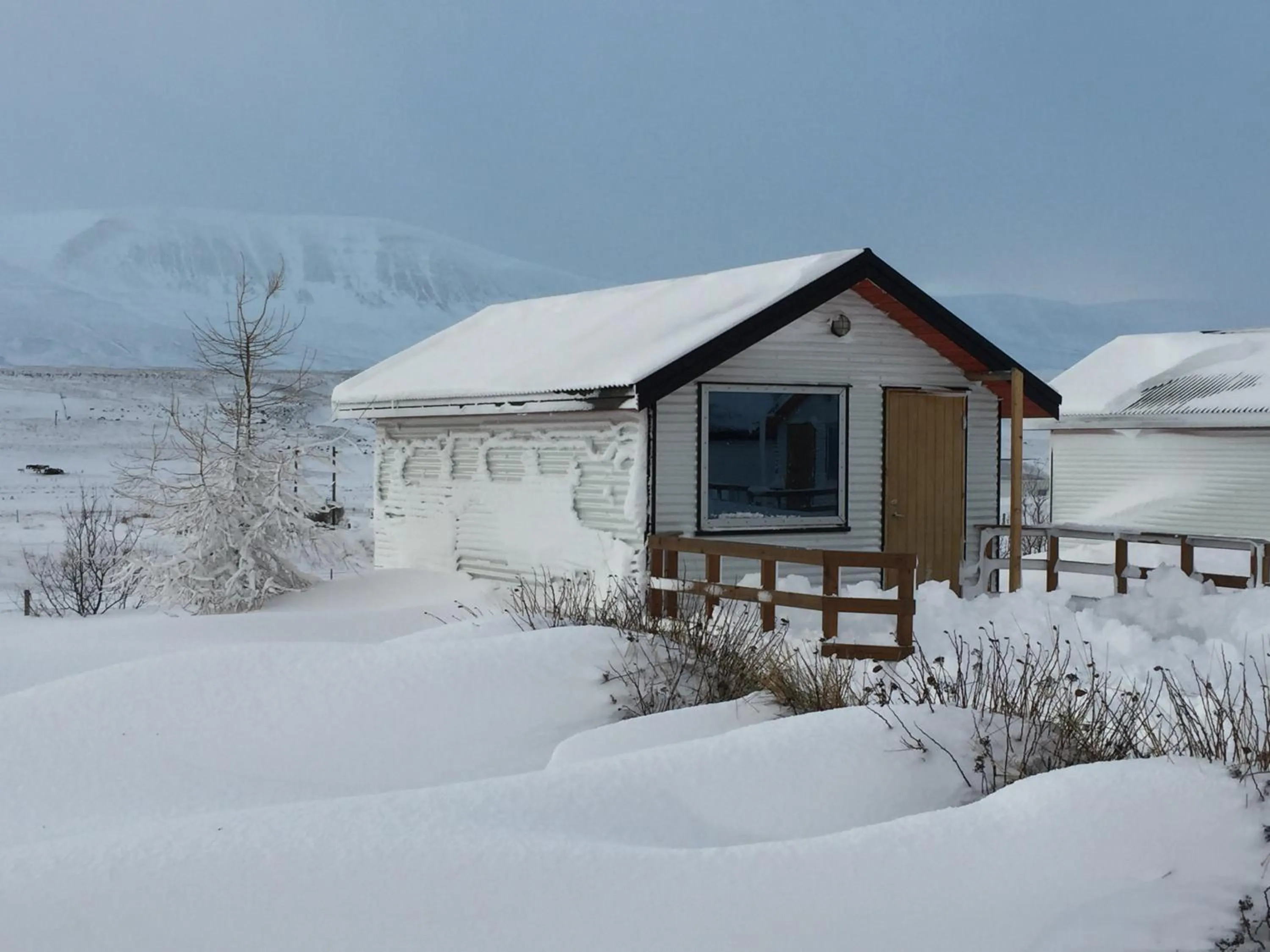 Property building in Bakkaflöt Guesthouse